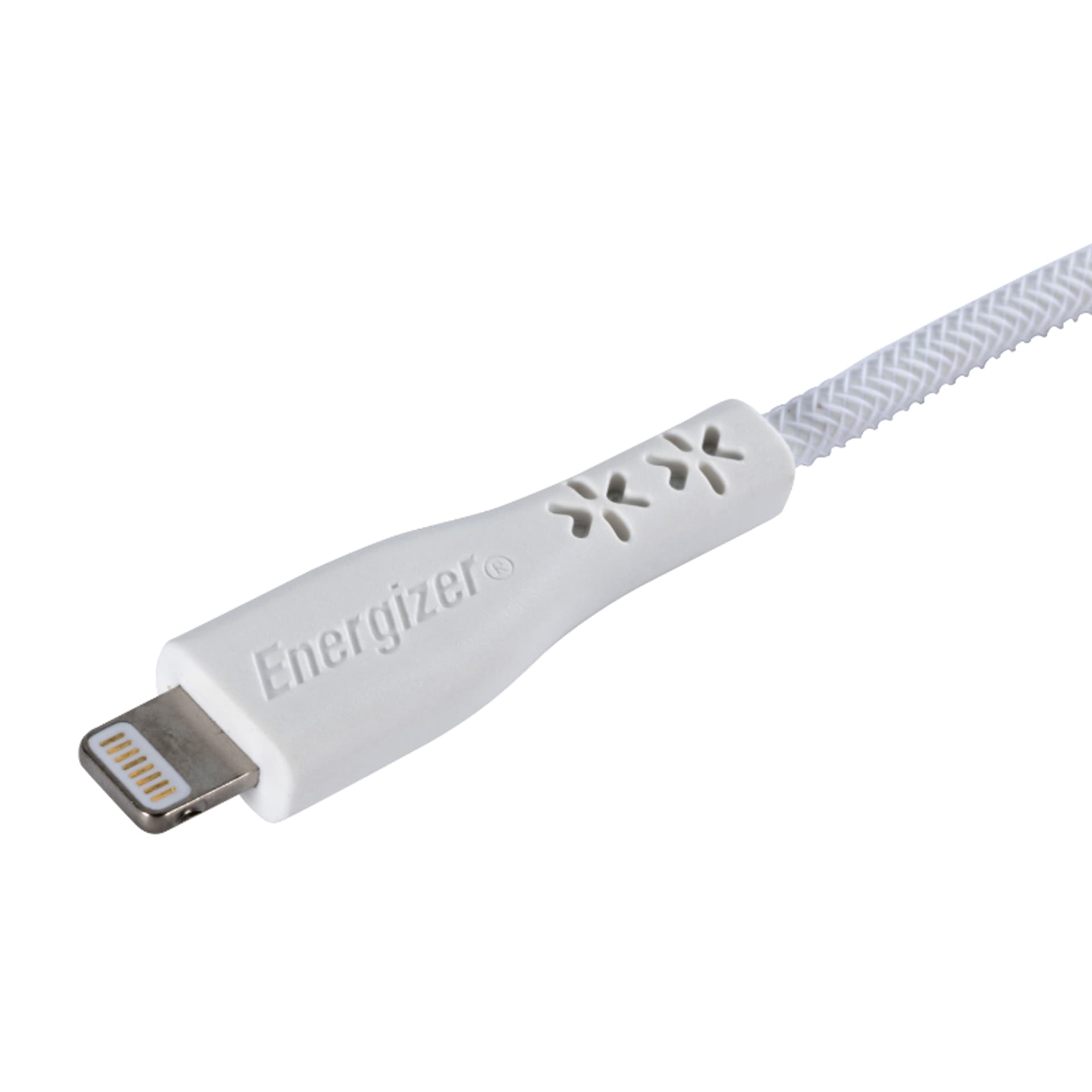 

Energizer HardCase - Kabel połączeniowy USB-C do Lightning certyfikat MFi 1.2m (Biały) dożywotnia gwarancja, Biały) dożywotnia gwarancj