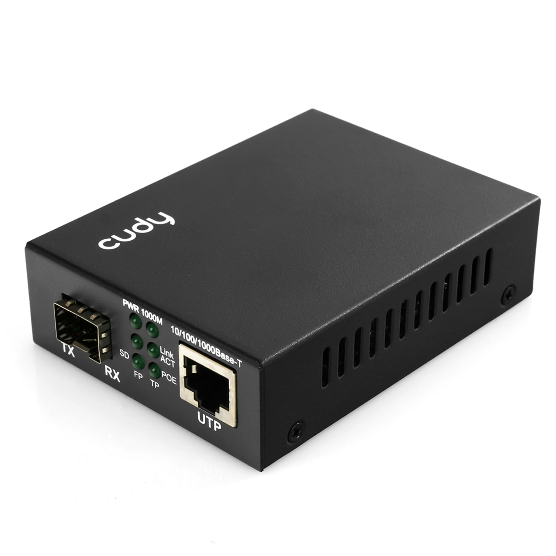 

Media konwerter światłowodowy 30W PoE+ Cudy MC220P