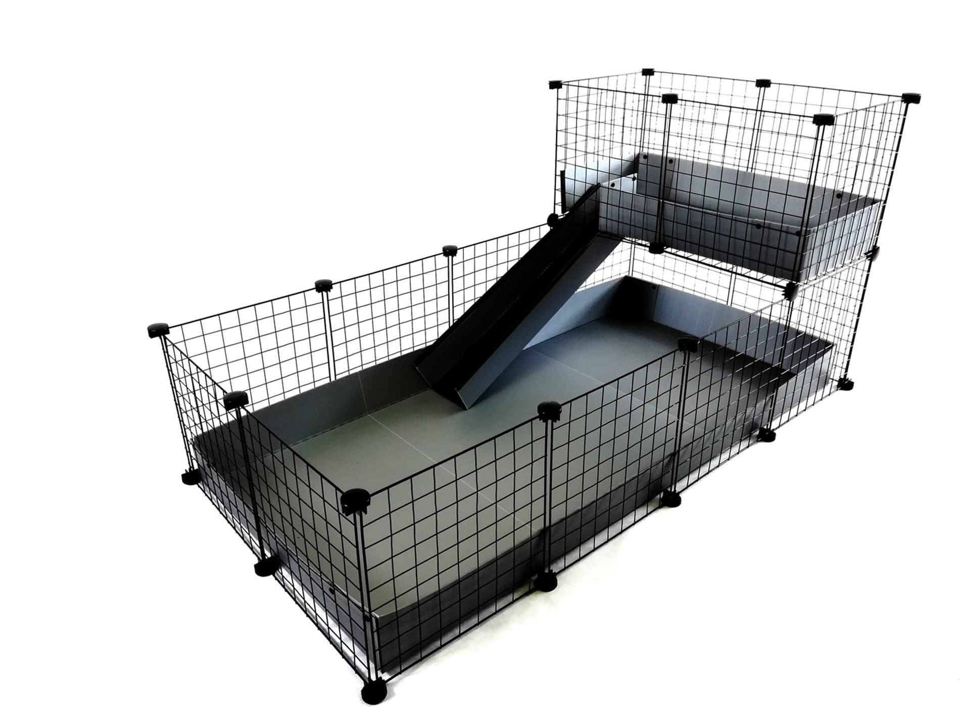 

Klatka modułowa C&C 4x2 + Loft 2x1 + Rampa szara