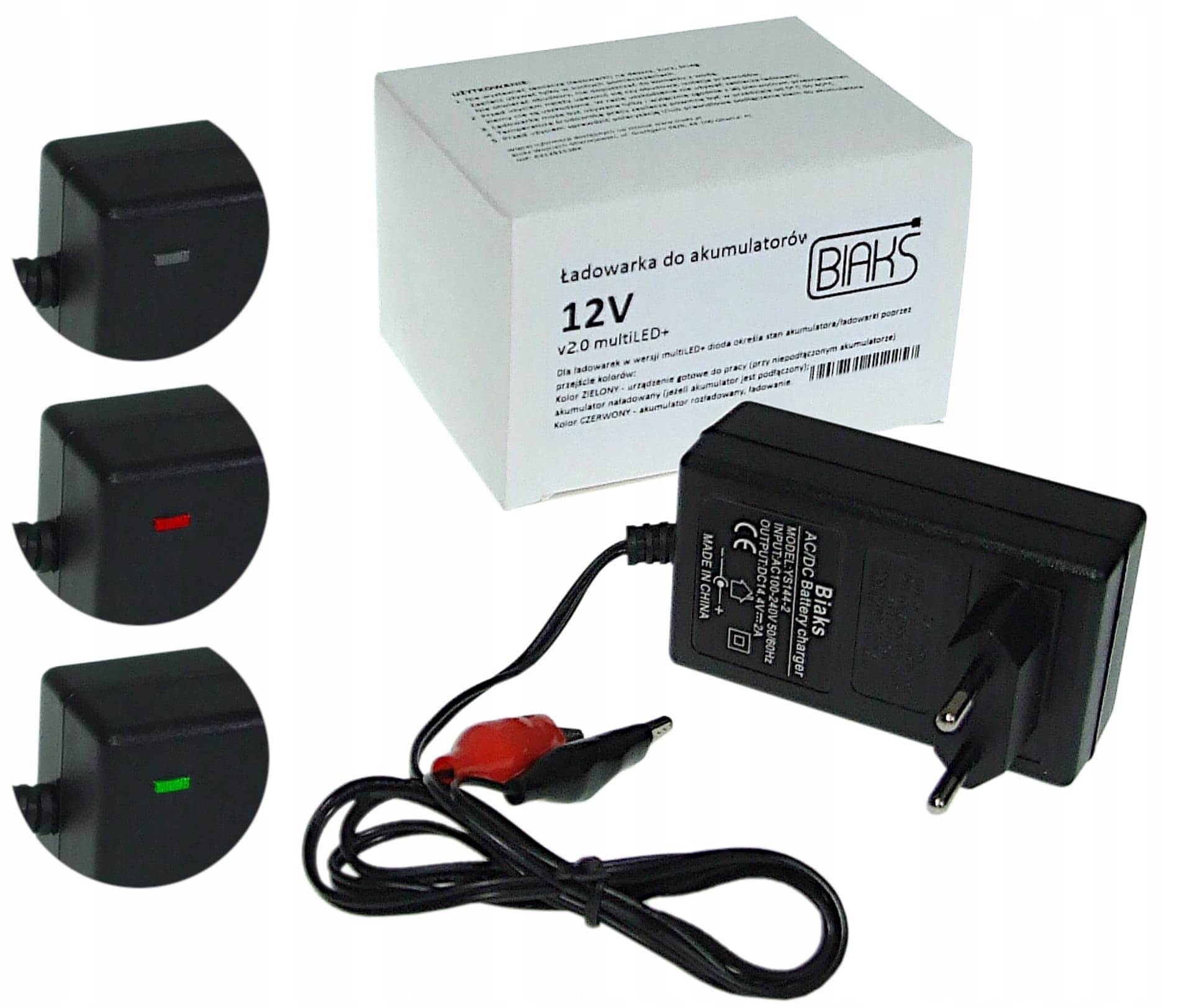 

Akumulator żelowy AGM 12V 18Ah 17Ah + Szybka ŁADOWARKA 2A MULTI-LED+