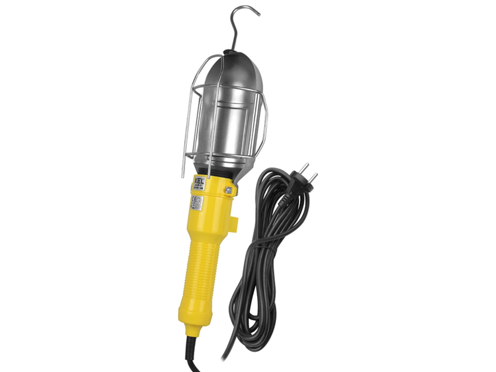 

LAMPA WARSZTATOWA Z HAKIEM 5 METRÓW IP20 E27 60W