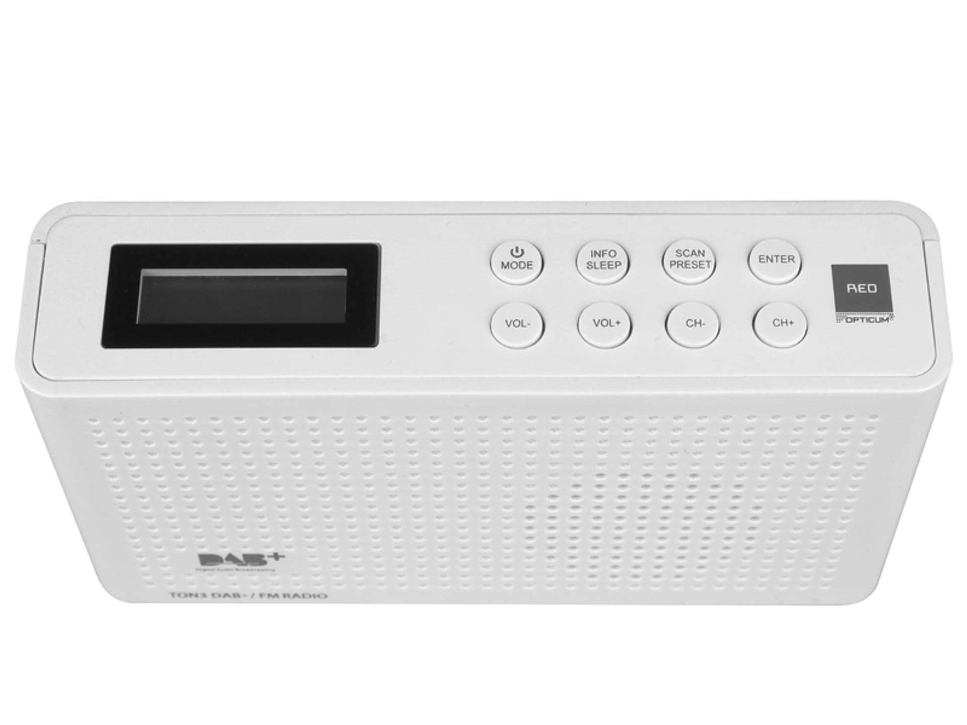 

1 szt. Radio przenośne OPTICUM TON3 DAB+/FM białe