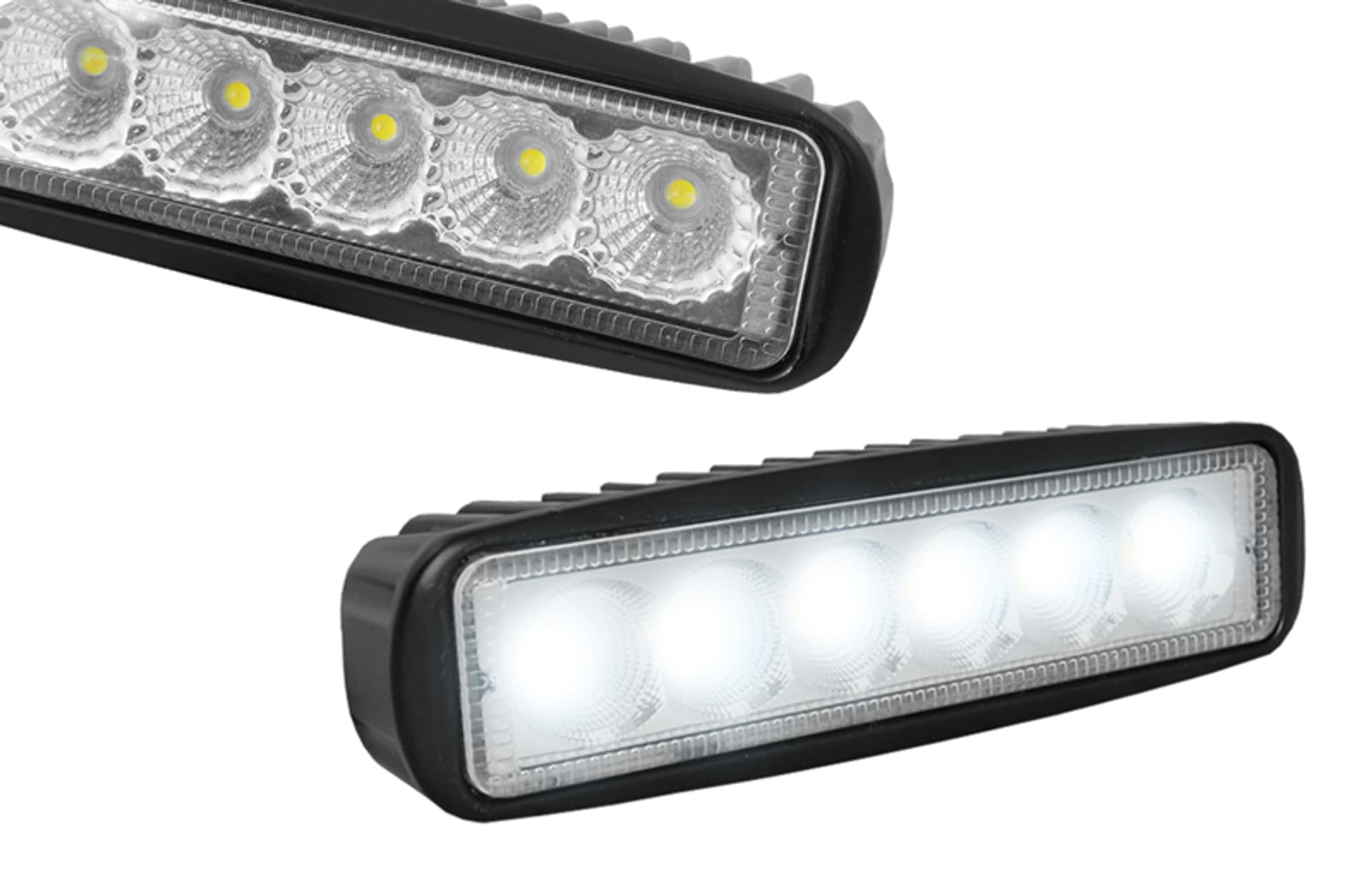 

1 szt. Lampa robocza 6 LED, 18W FLOOD OFF ROAD.