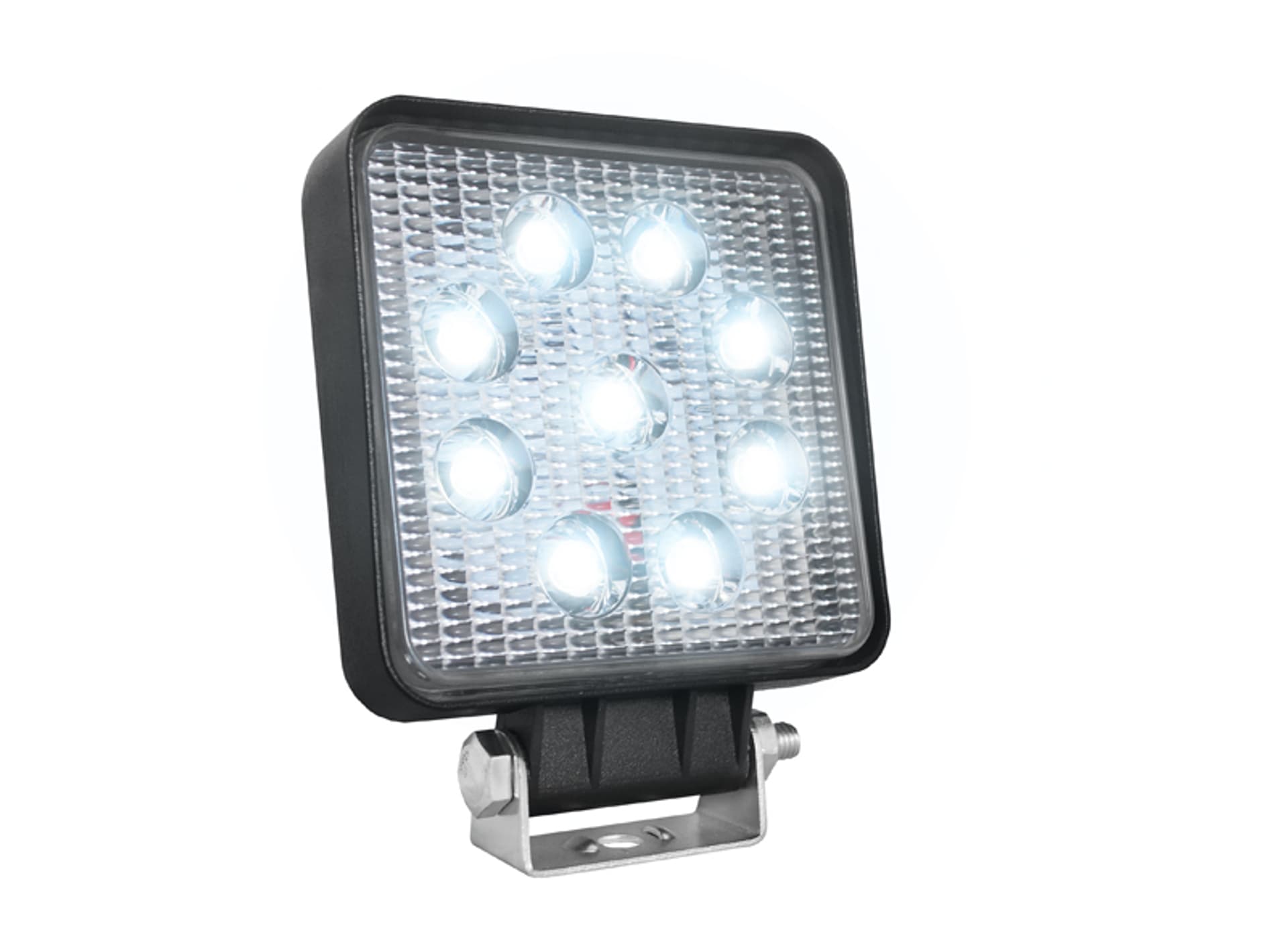 

1 szt. Lampa robocza 9 LED 27W, kwadratowa FLOOD OFF ROAD.