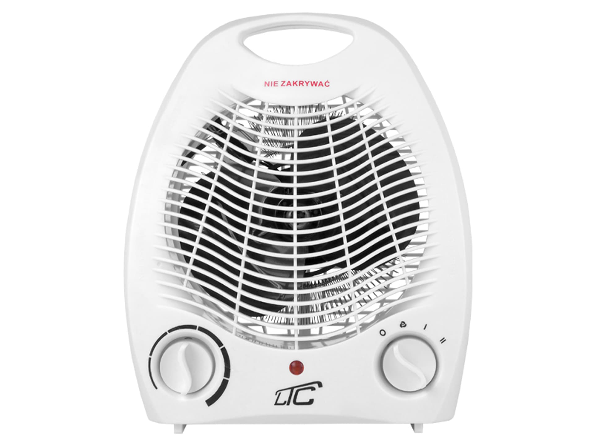 

1 szt. PS LTC TERMOWENTYLATOR REG. 230V GRZEJNIK BIAŁY.