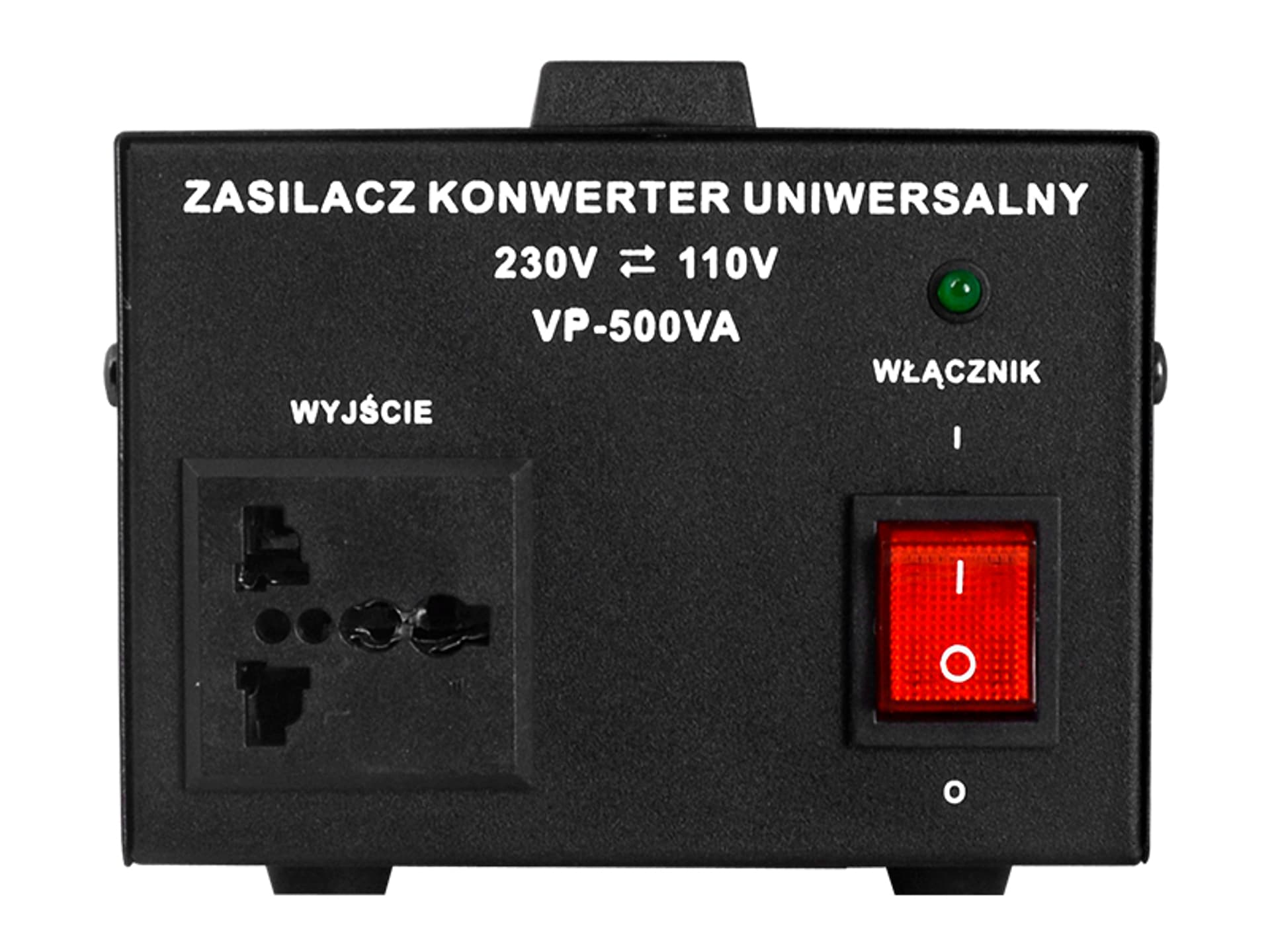 

1 szt. Konwerter napięcia 230V <-->110V, 500VA.