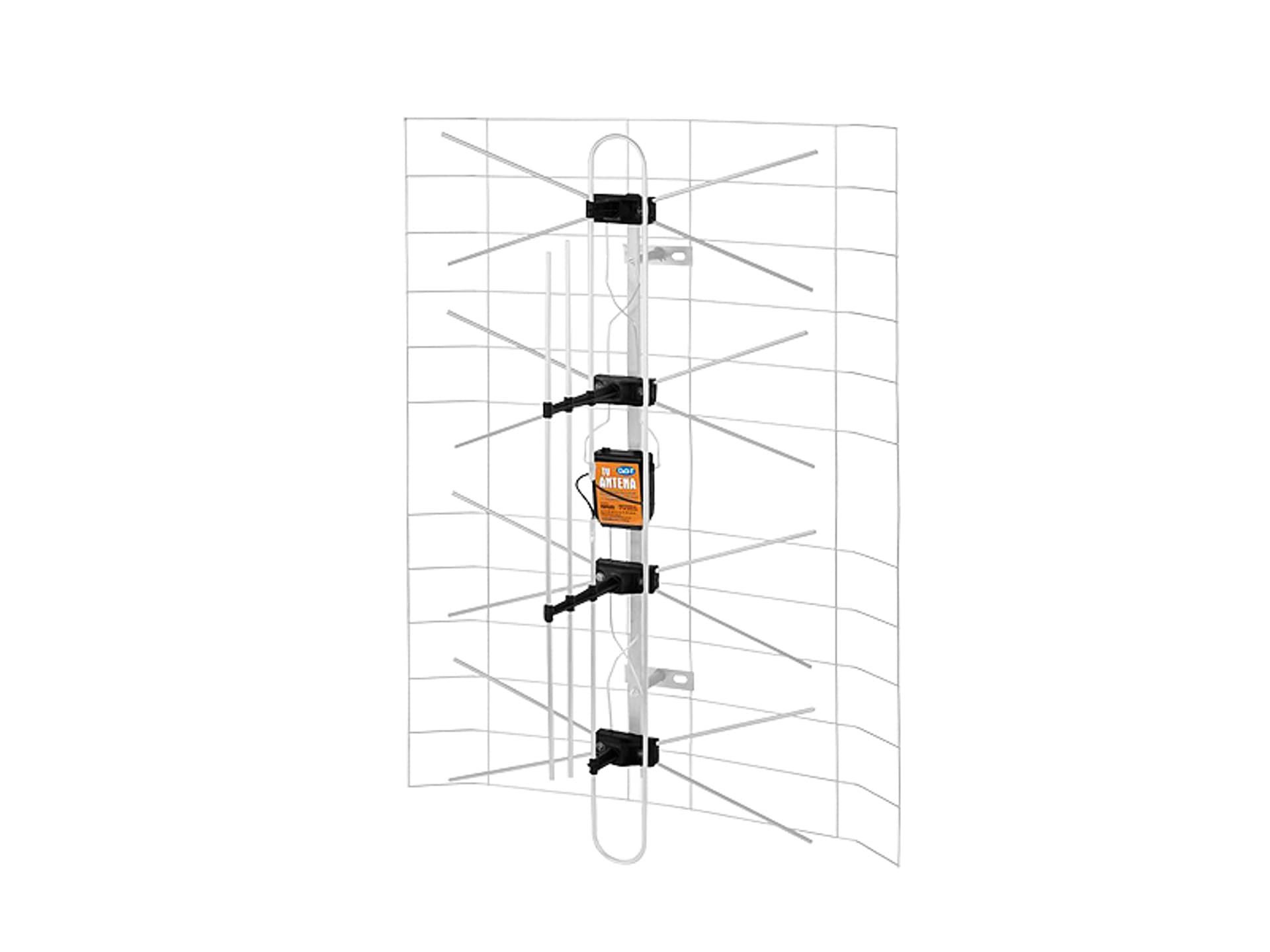 

10 szt. PS Antena siatkowa DIPOL 3DX kpl ze wzmacniaczem i zasilaczem (MUX 8 ,polaryzajca pionowa)