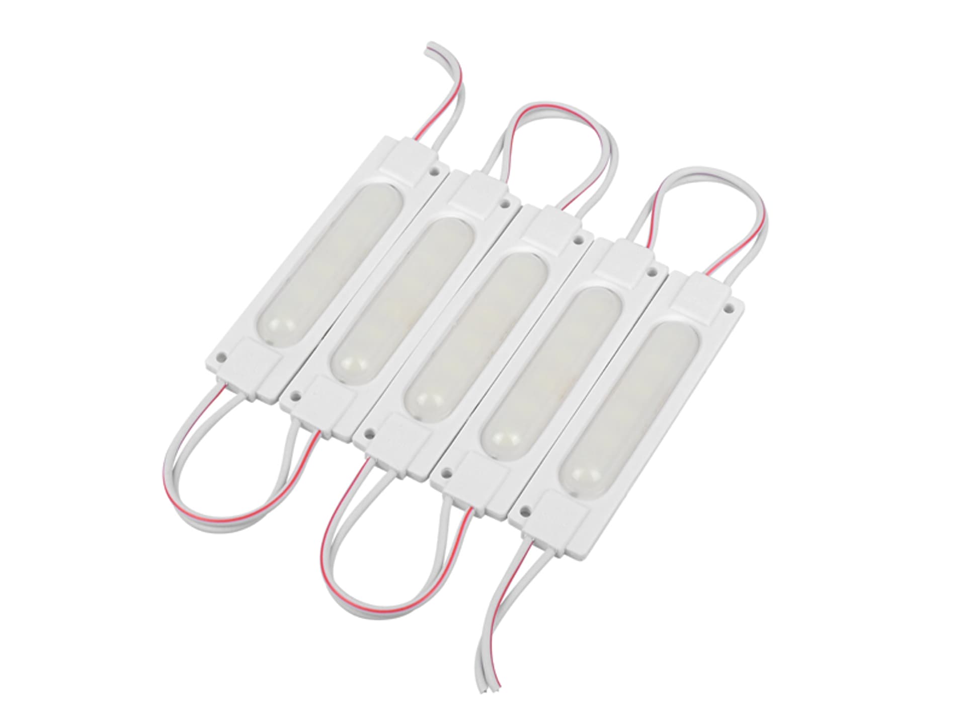 

5 szt. PS Moduł LED-5050 6 diód zimny biały NEW