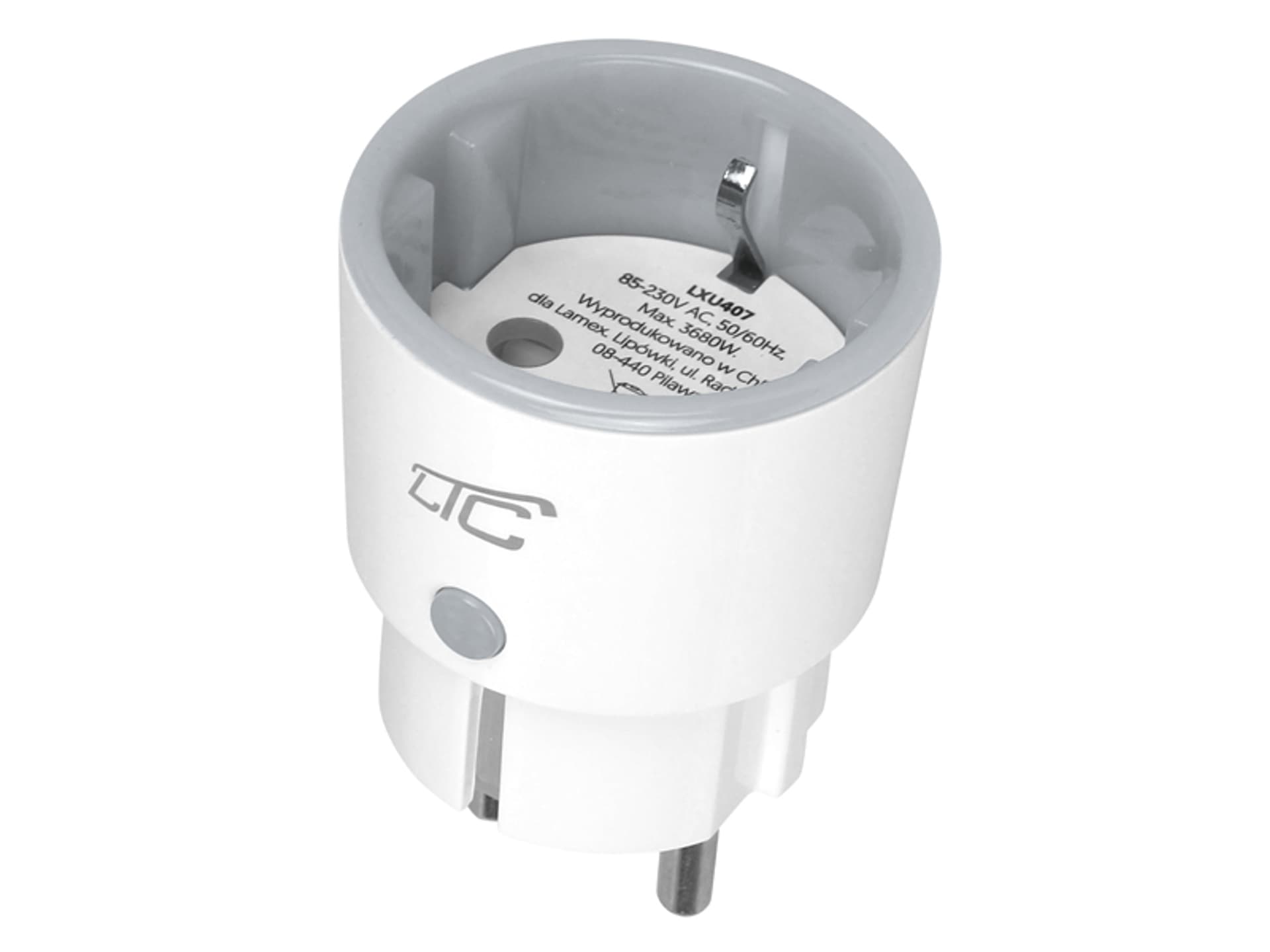 

1 szt. PS Inteligentne gniazdko WiFi, 3680W, 16A.
