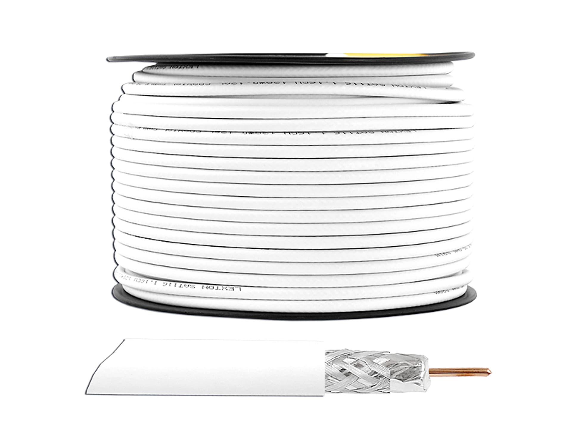 

100 m PS Kabel koncentryczny SAT116 1.16Cu, rolka 100m.