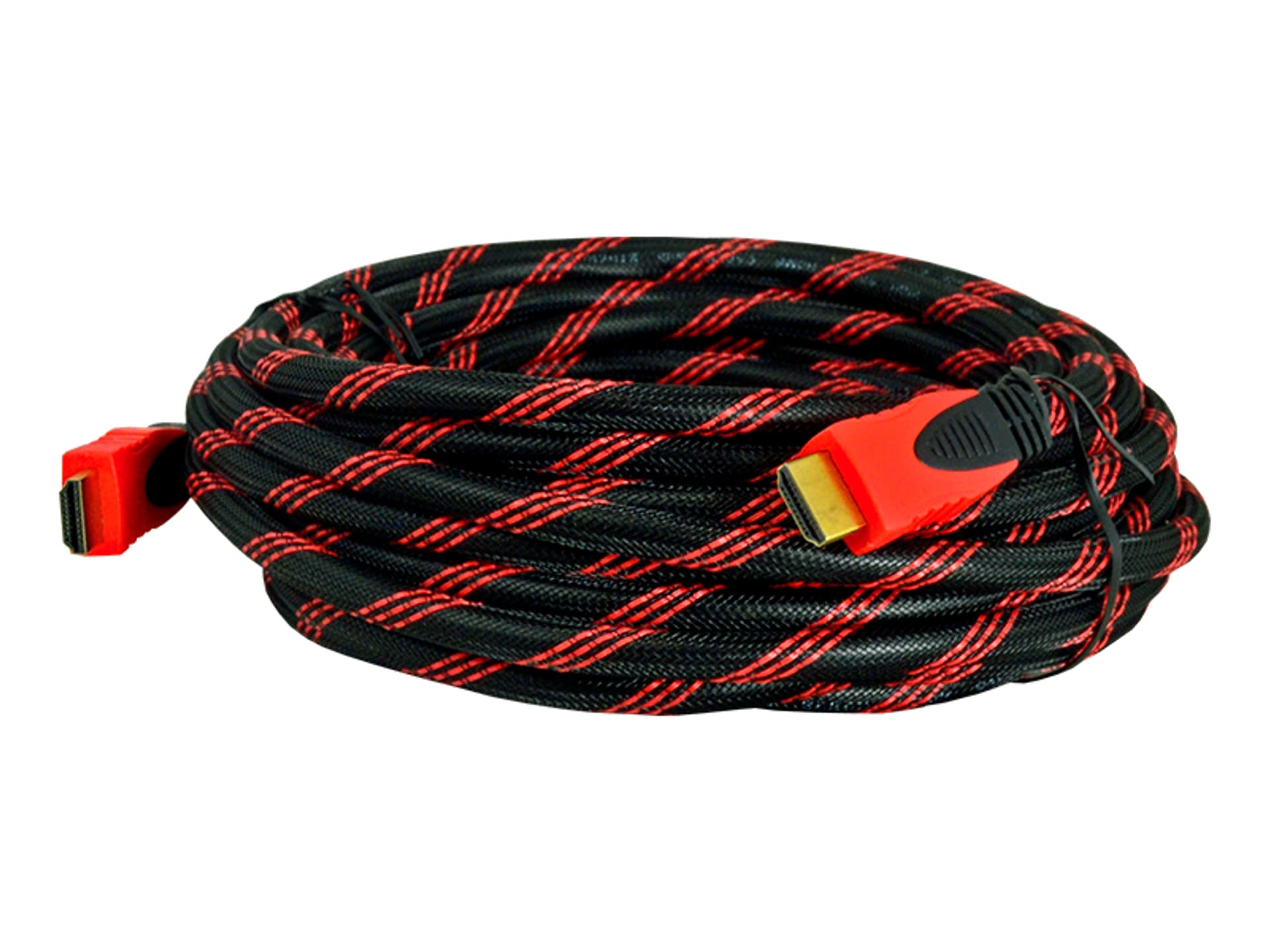 

1 szt. Kabel HDMI-HDMI v1.4, 10m, czerwony.