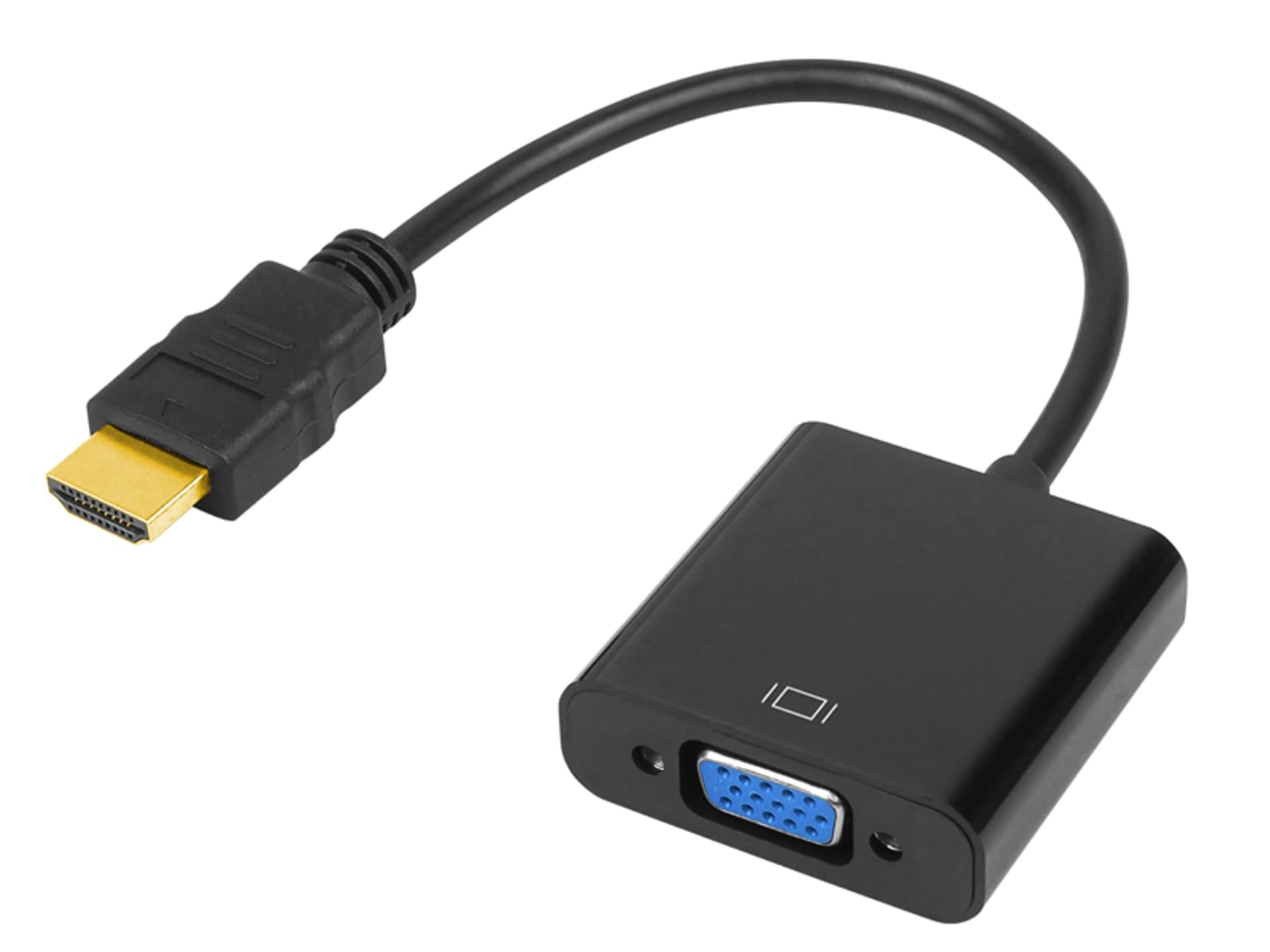 

1 szt. Adapter wtyk HDMI-gniazdo VGA.