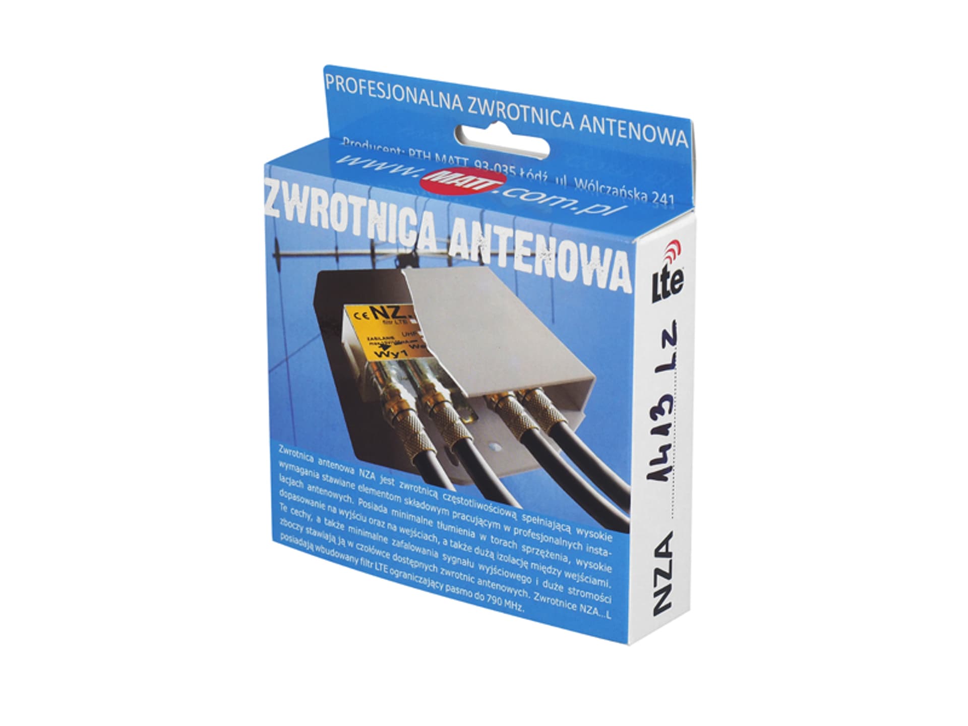 

1 szt. zwrotnica antenowa,3 weUHF/R/VHF