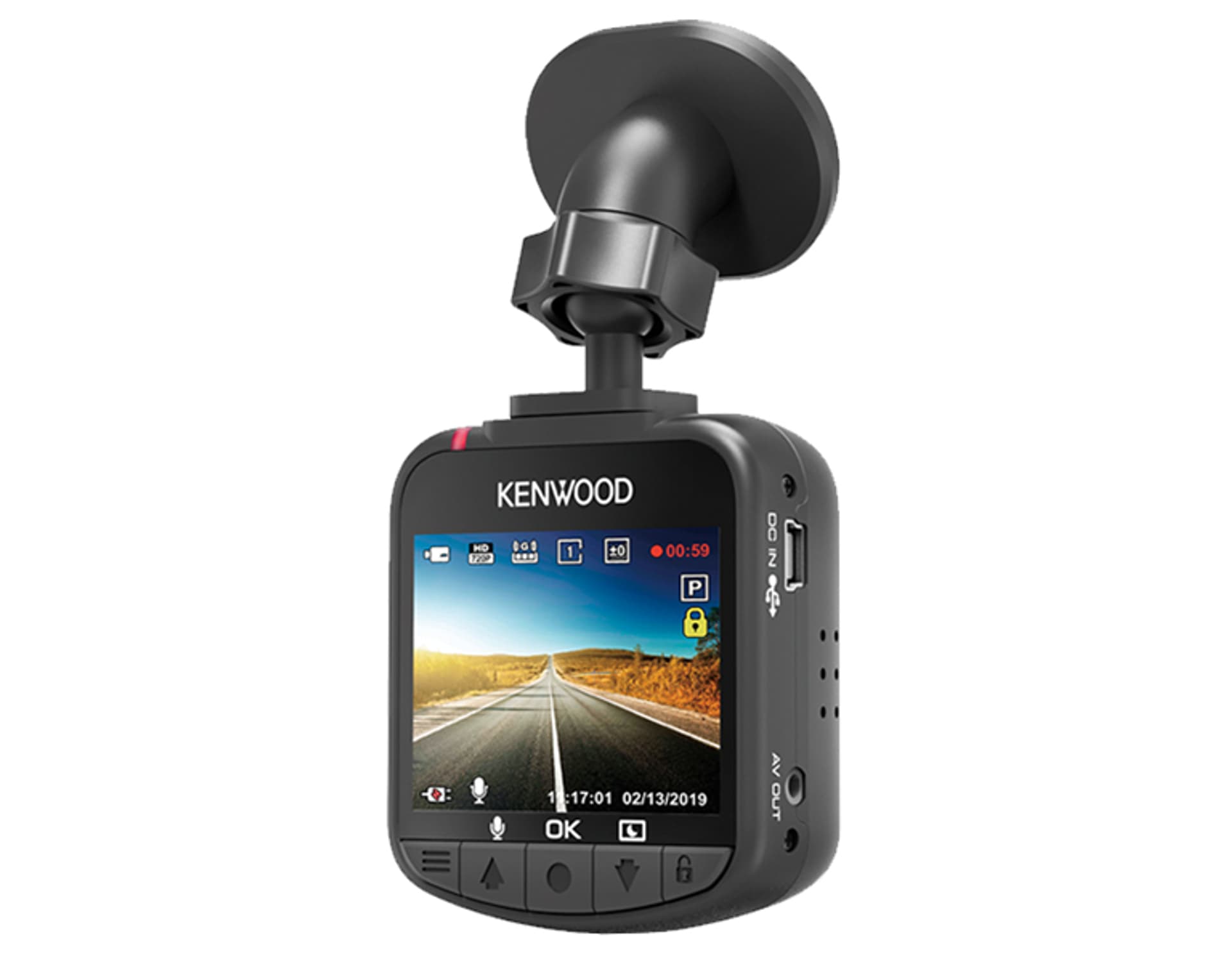 

1 szt. PS KENWOOD REJESTRATOR JAZDY FULL HD NIGHT VISION