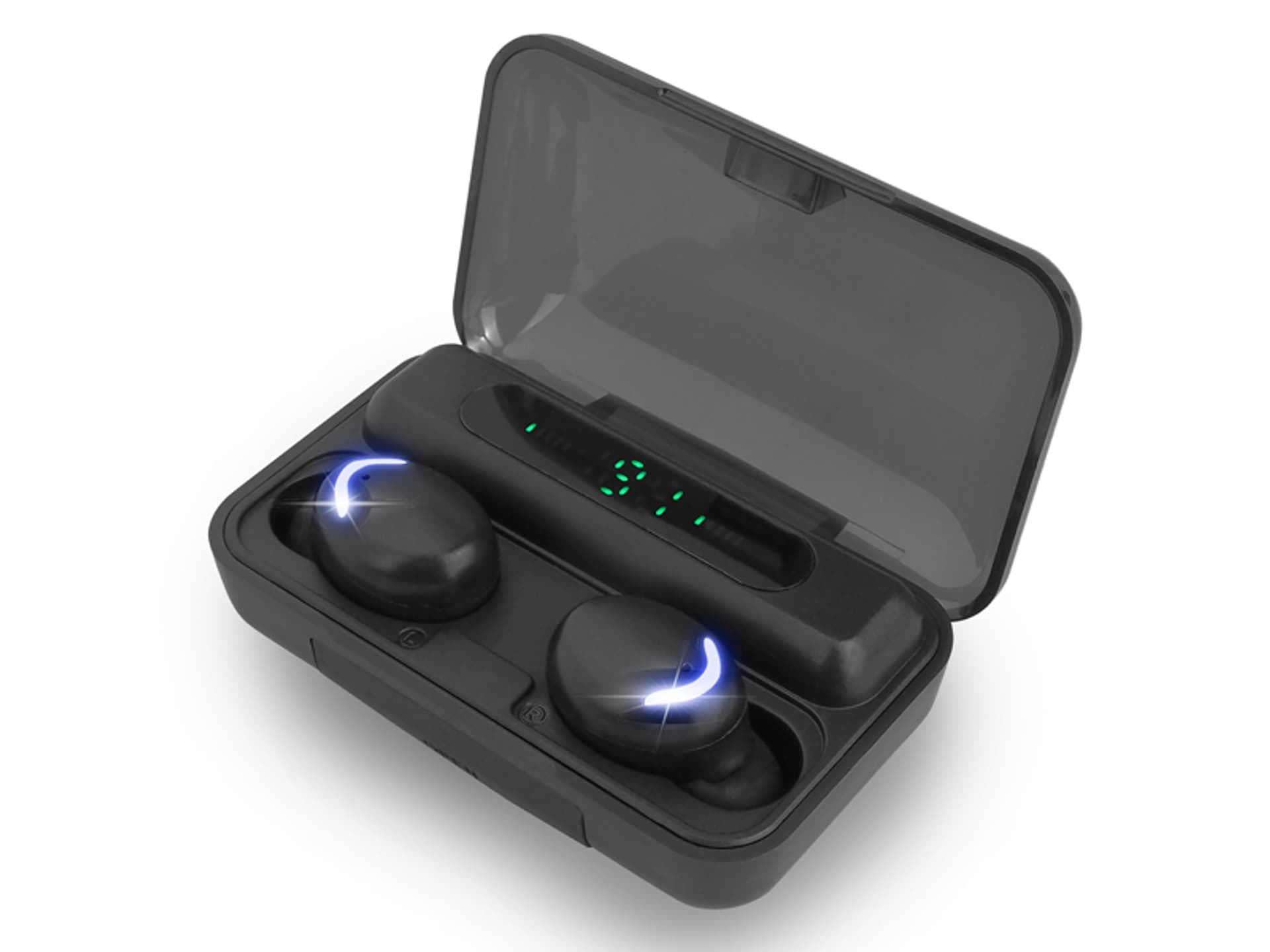 

1 szt. Słuchawki bezprzewodowe + powerbank.