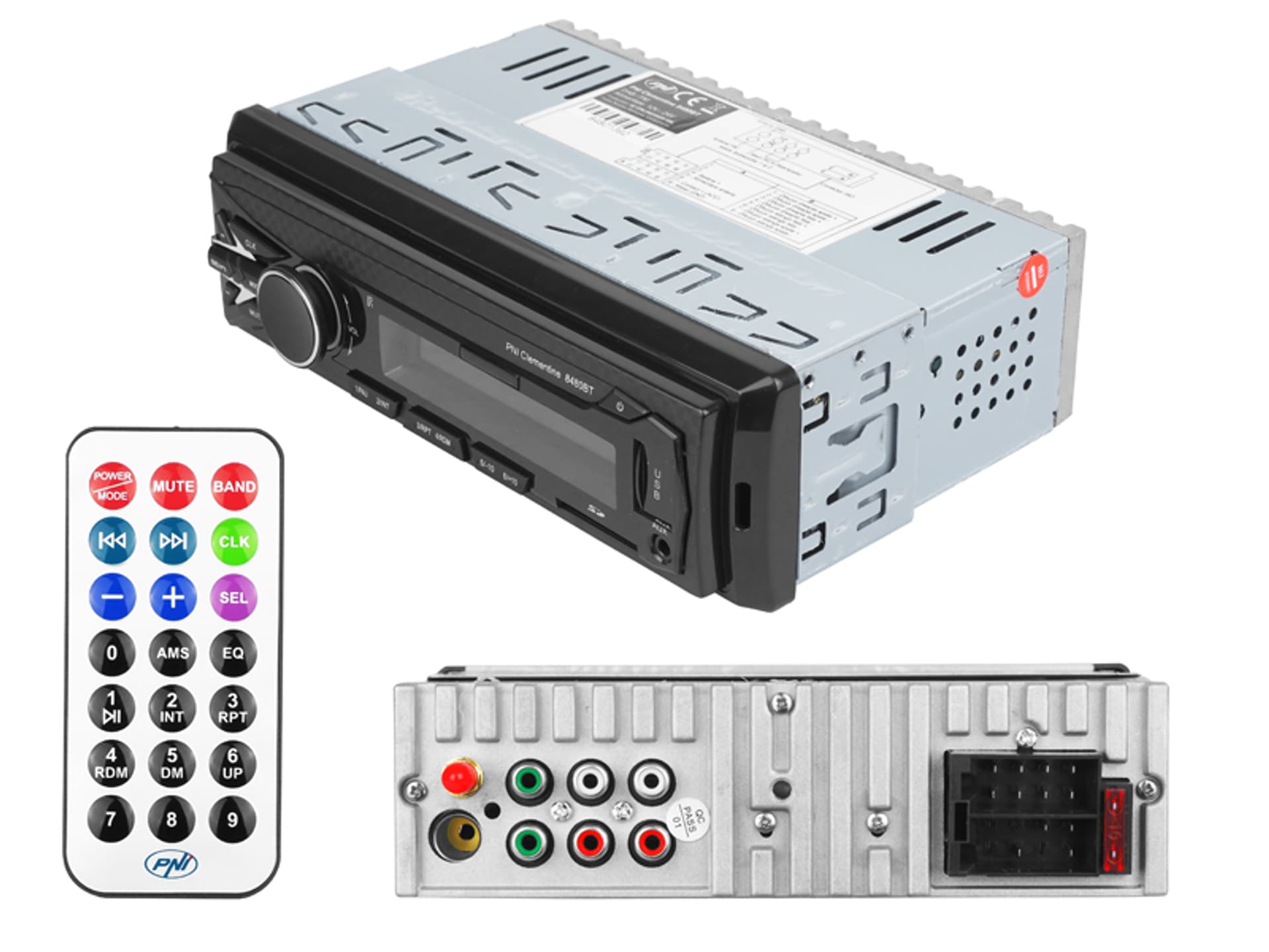 

1 szt. PS Radio samochodowe, Clementine 8480BT, 24/12 V, DAB, Bluetooth, USB, SD, AUX, 4 x 45 W.
