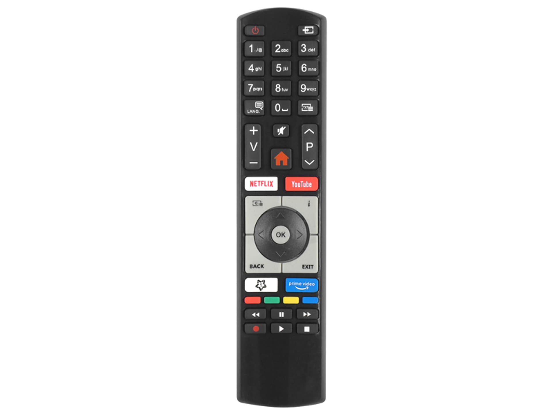 

1 szt. Pilot do TV LCD TELEFUNKEN,FINLUX,VESTEL RC4318P NETFLIX,Youtube