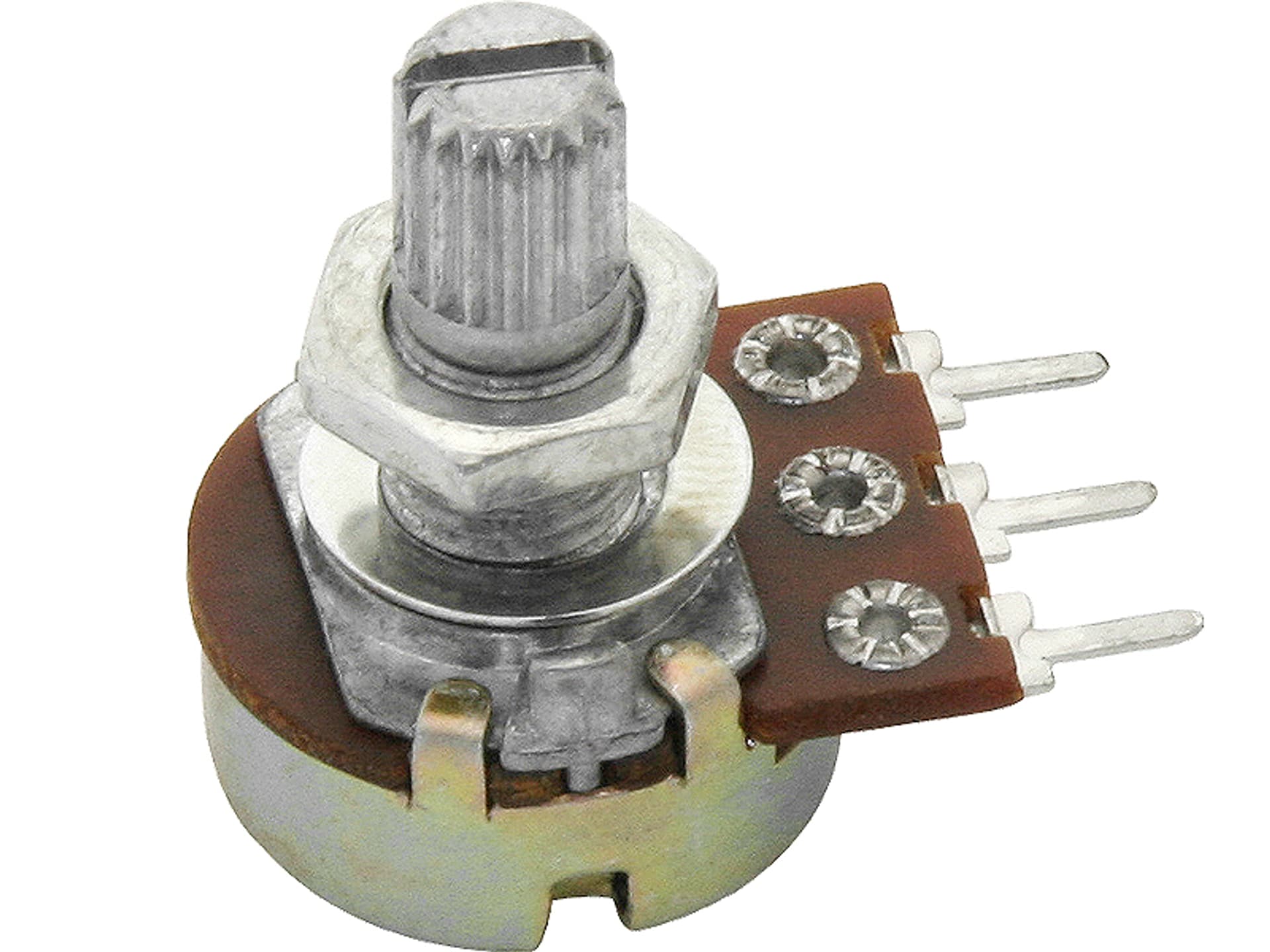 

8784# Pot. obrotowy 20k ohm a log. l=20mm