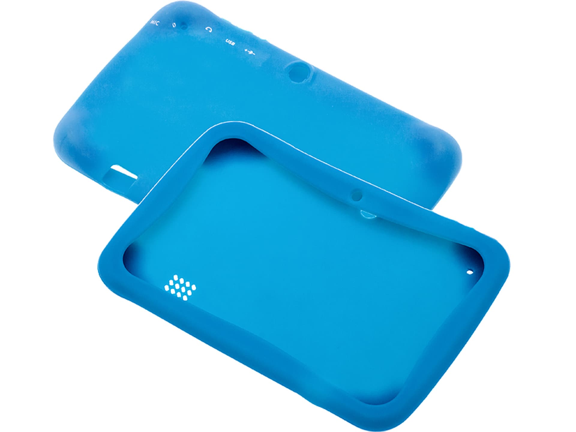 

79-207# Etui do tabletu 7" kidstab niebie,guma