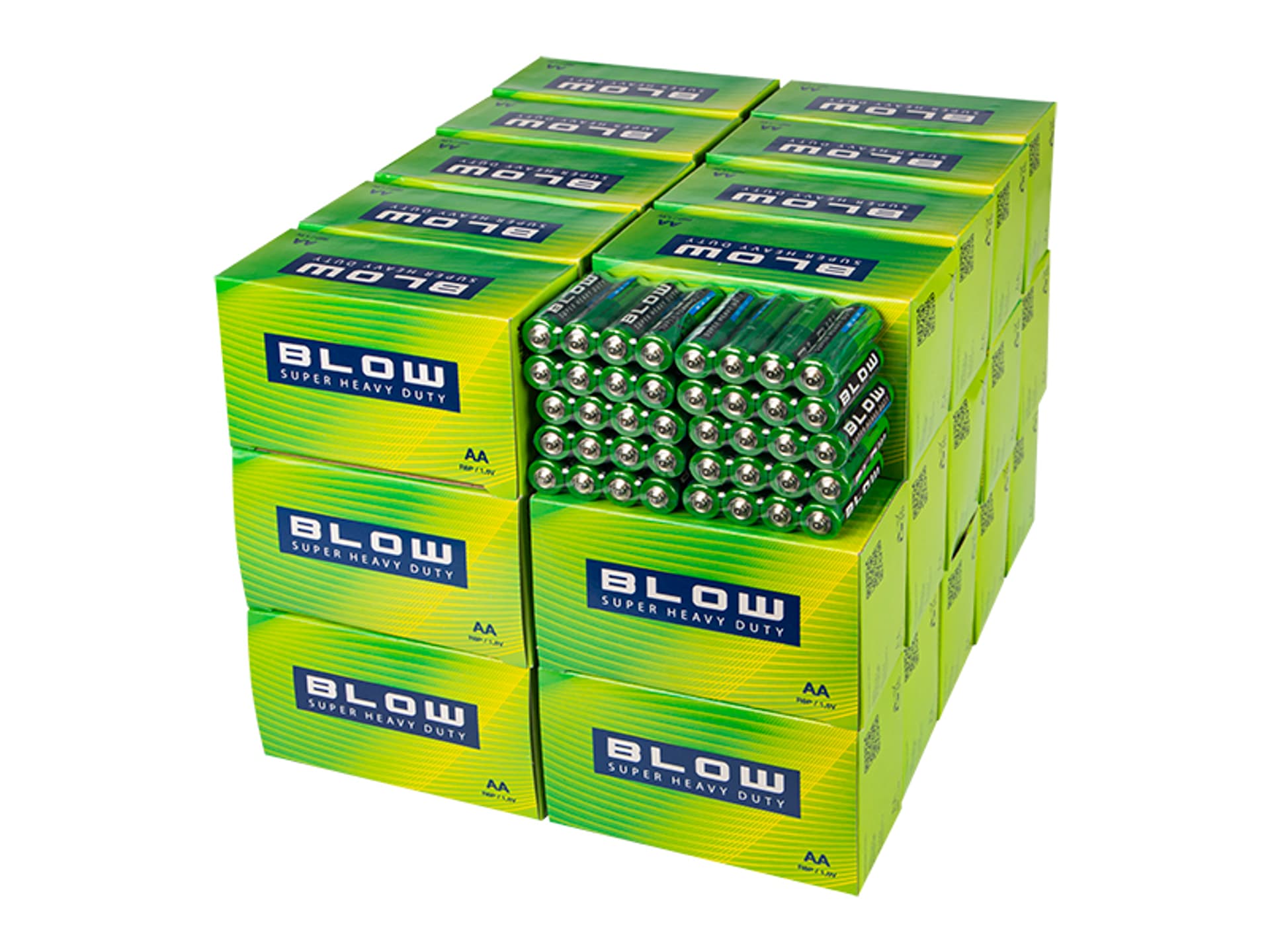 

82-569# Bateria blow super heavy duty aa r06p