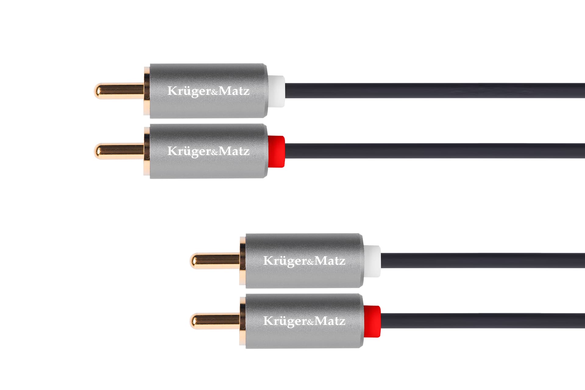 

Kabel 2RCA-2RCA 10m Kruger&Matz Basic (1LL)