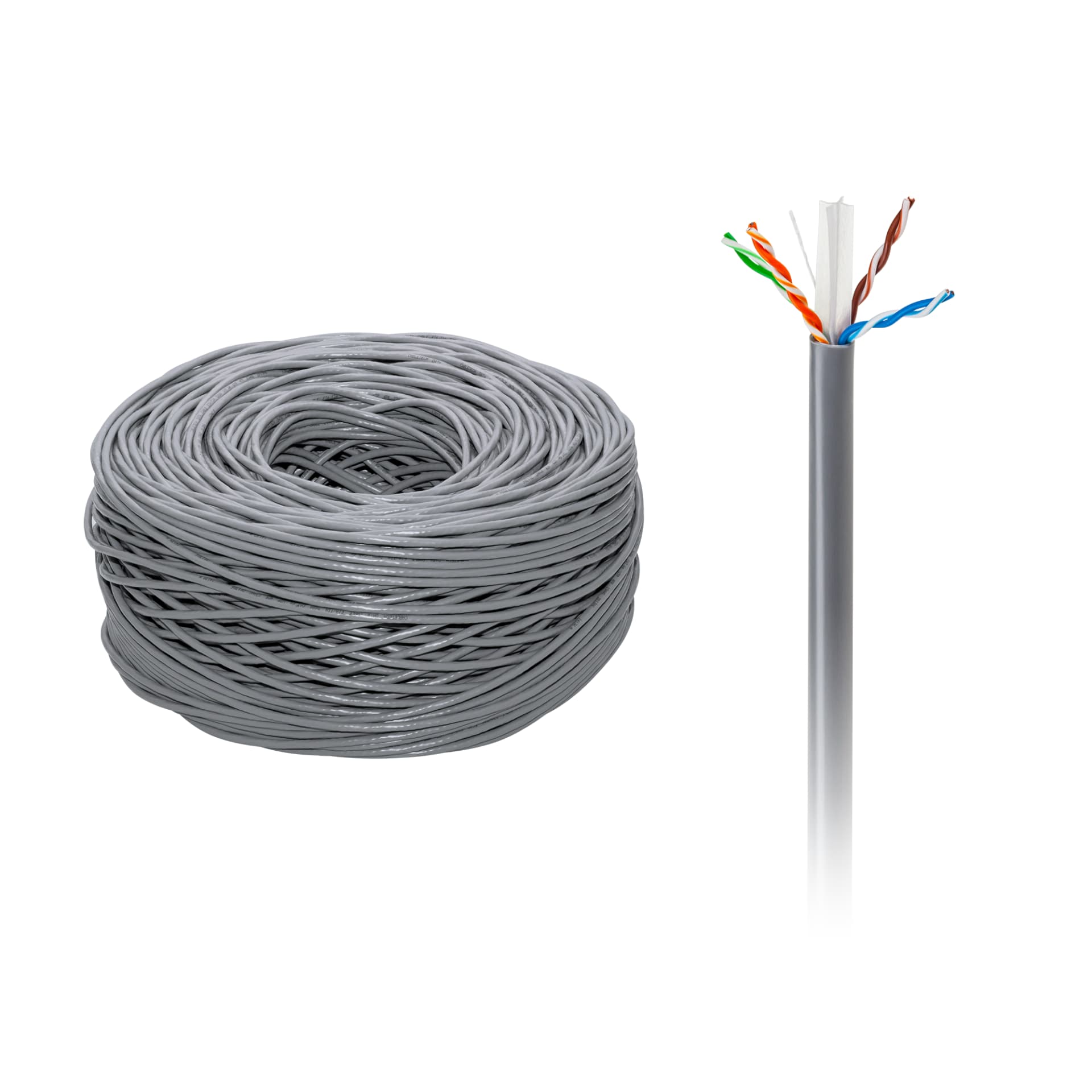 

Kabel komputerowy miedziany - skrętka UTPCat6e Cabletech