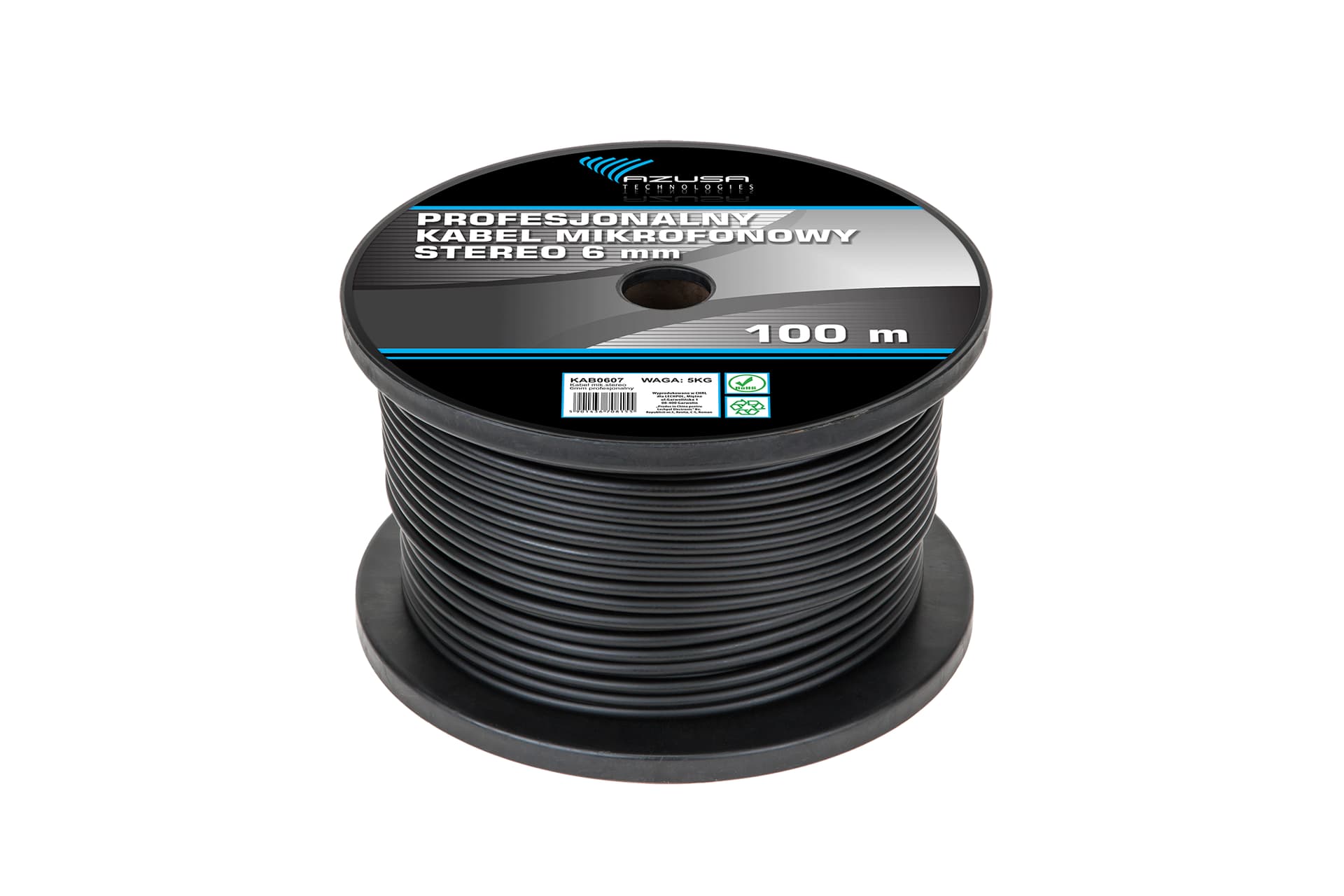

Kabel mikrofonowy stereo 6mm profesjonalny