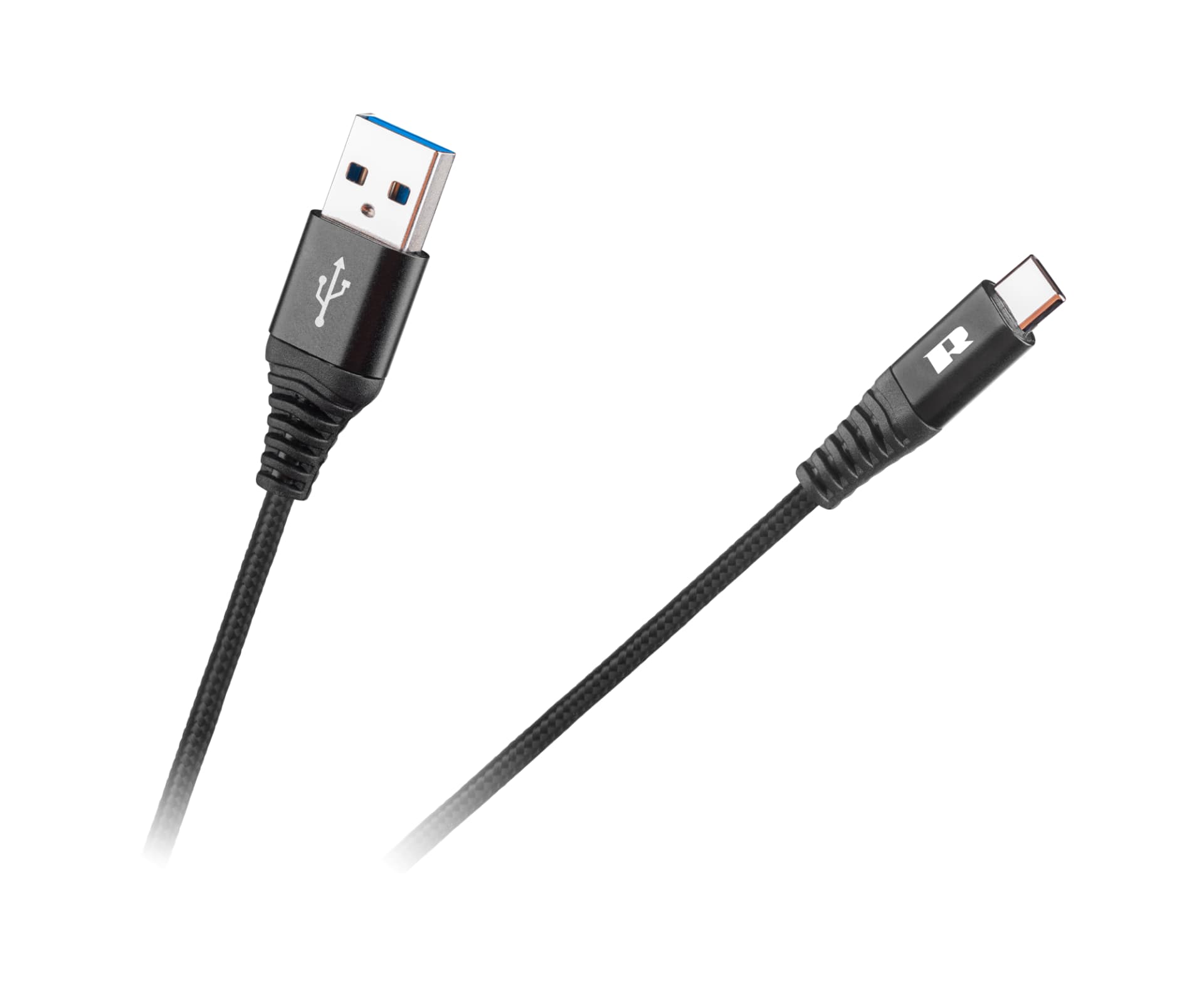 

Kabel USB - USB typu C REBEL 50 cm czarny