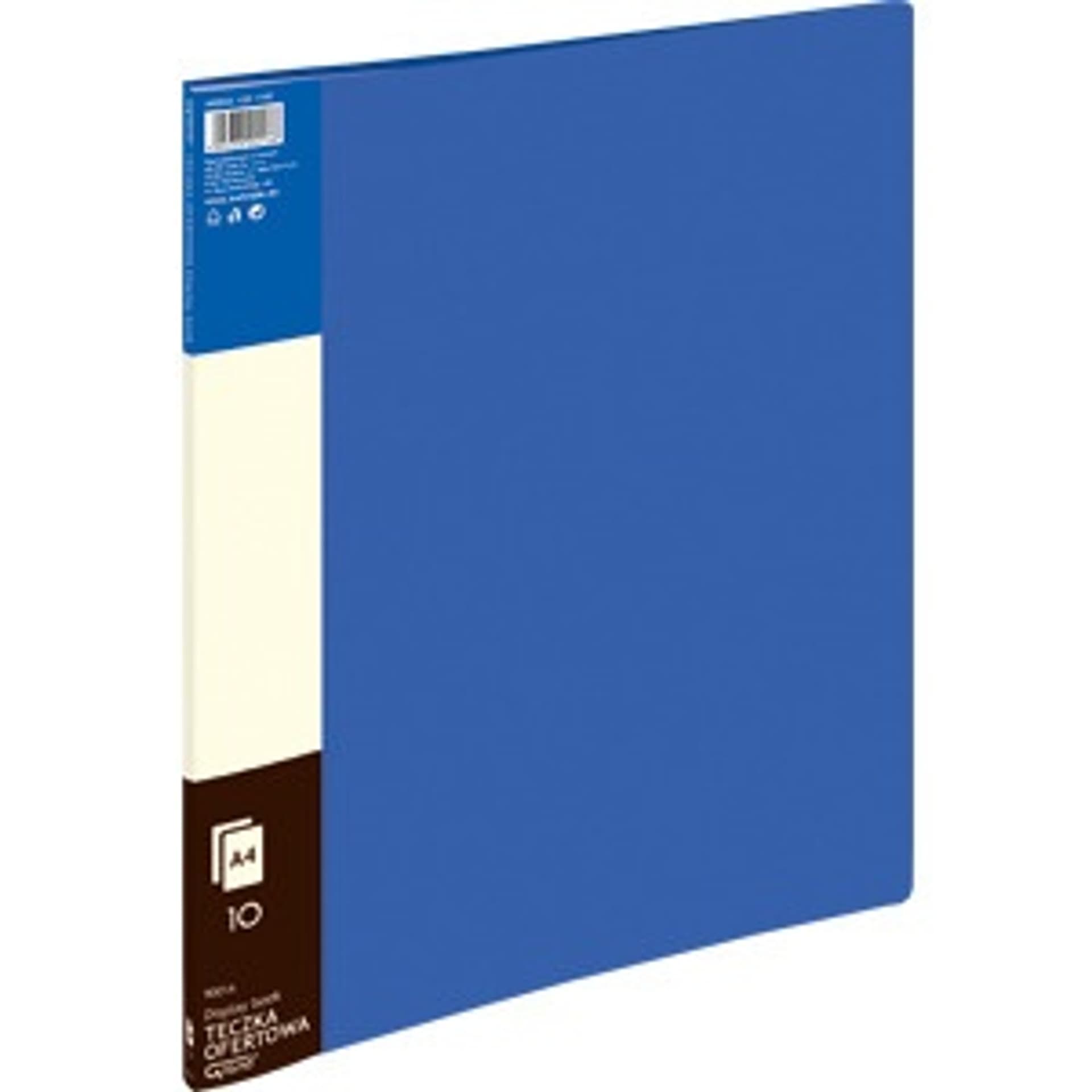 

Teczka ofertowa 9001A niebieska 10 koszulek 120-1192 GRAND