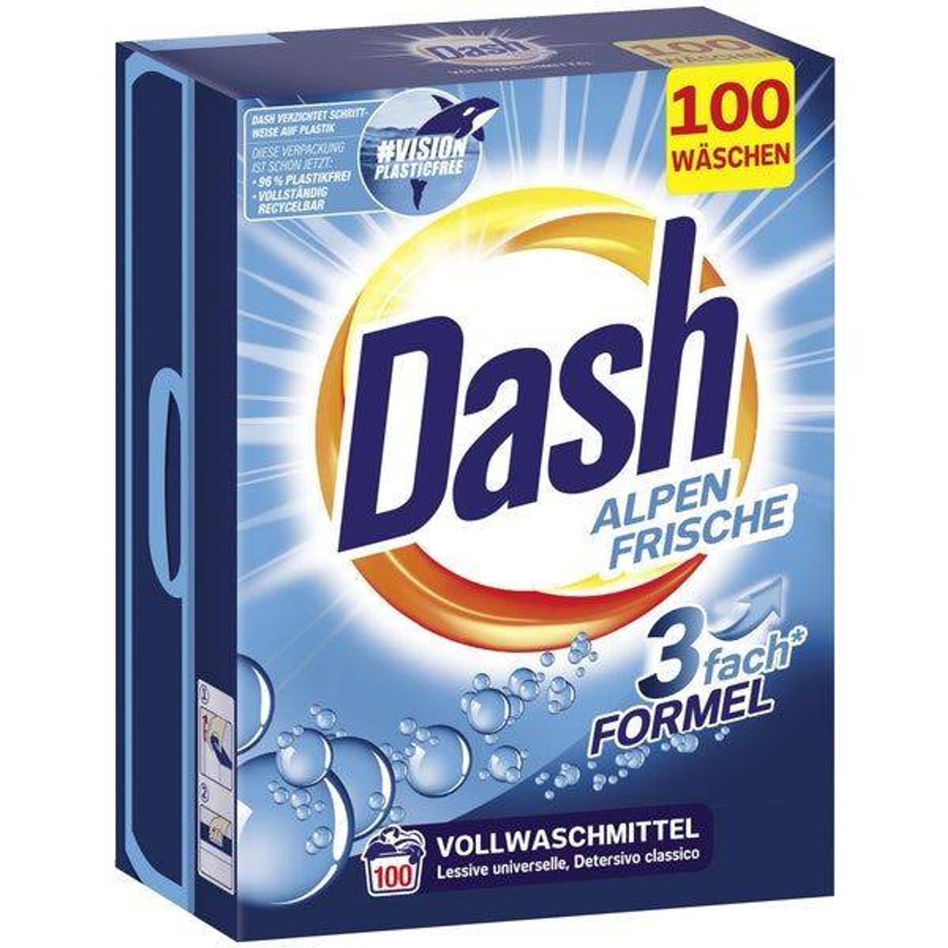 

Dash Alpen Frische Proszek do Prania 100 prań