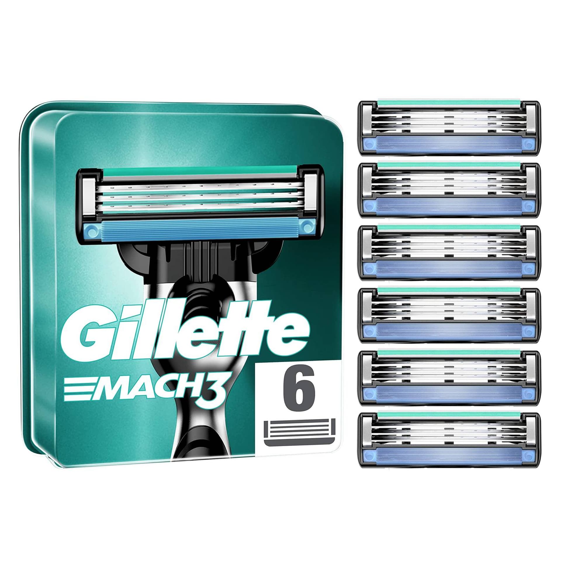 

Gillette Mach 3 Ostrza 6 szt.