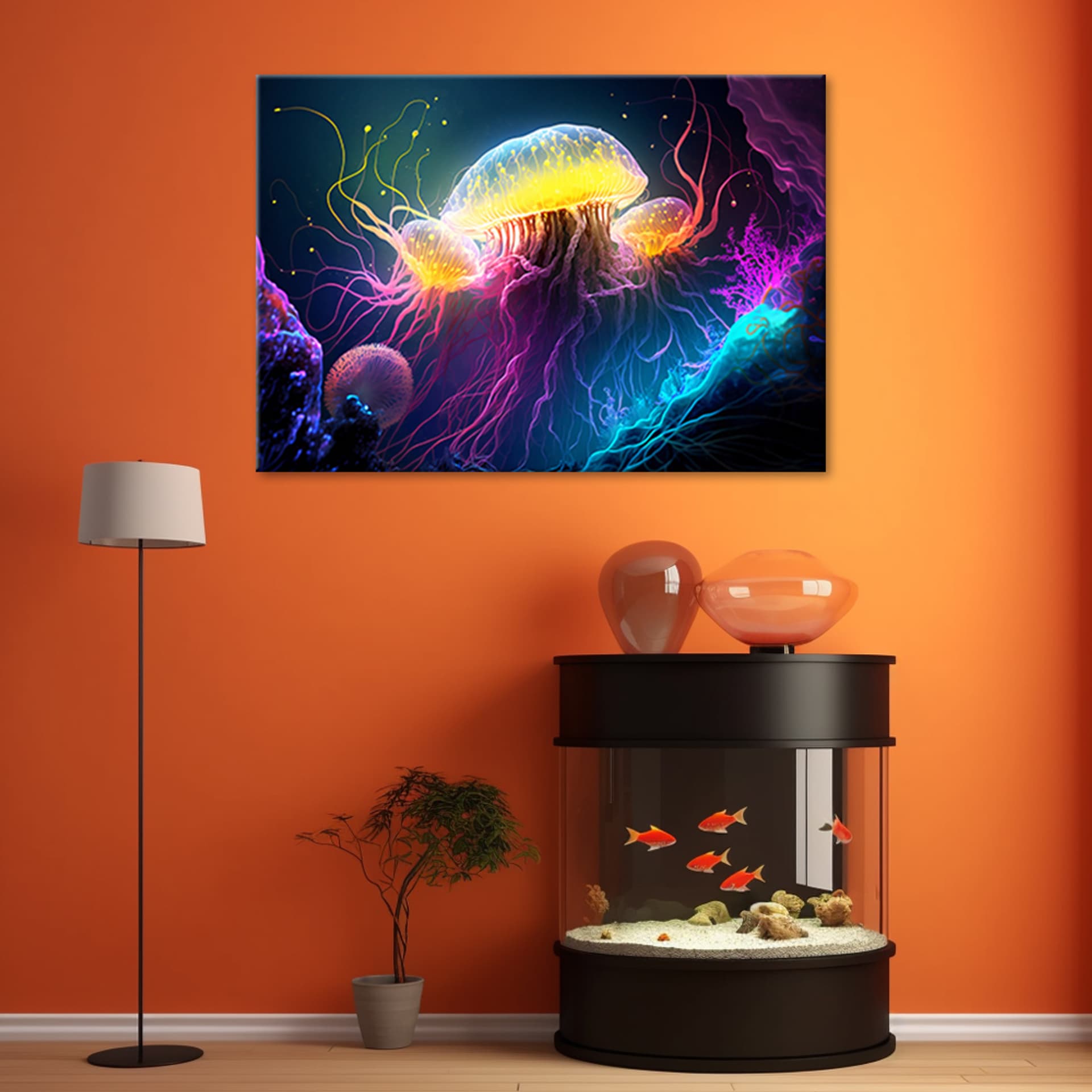 

Obraz na płótnie, Meduza pod wodą (Rozmiar 120x80)