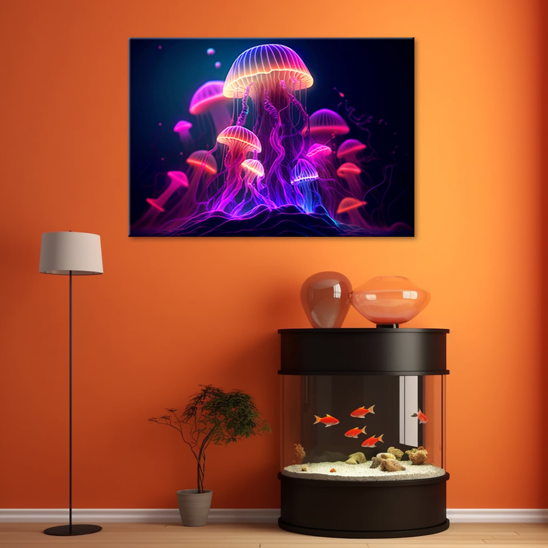 

Obraz deco panel, Neonowa abstrakcja (Rozmiar 120x80)