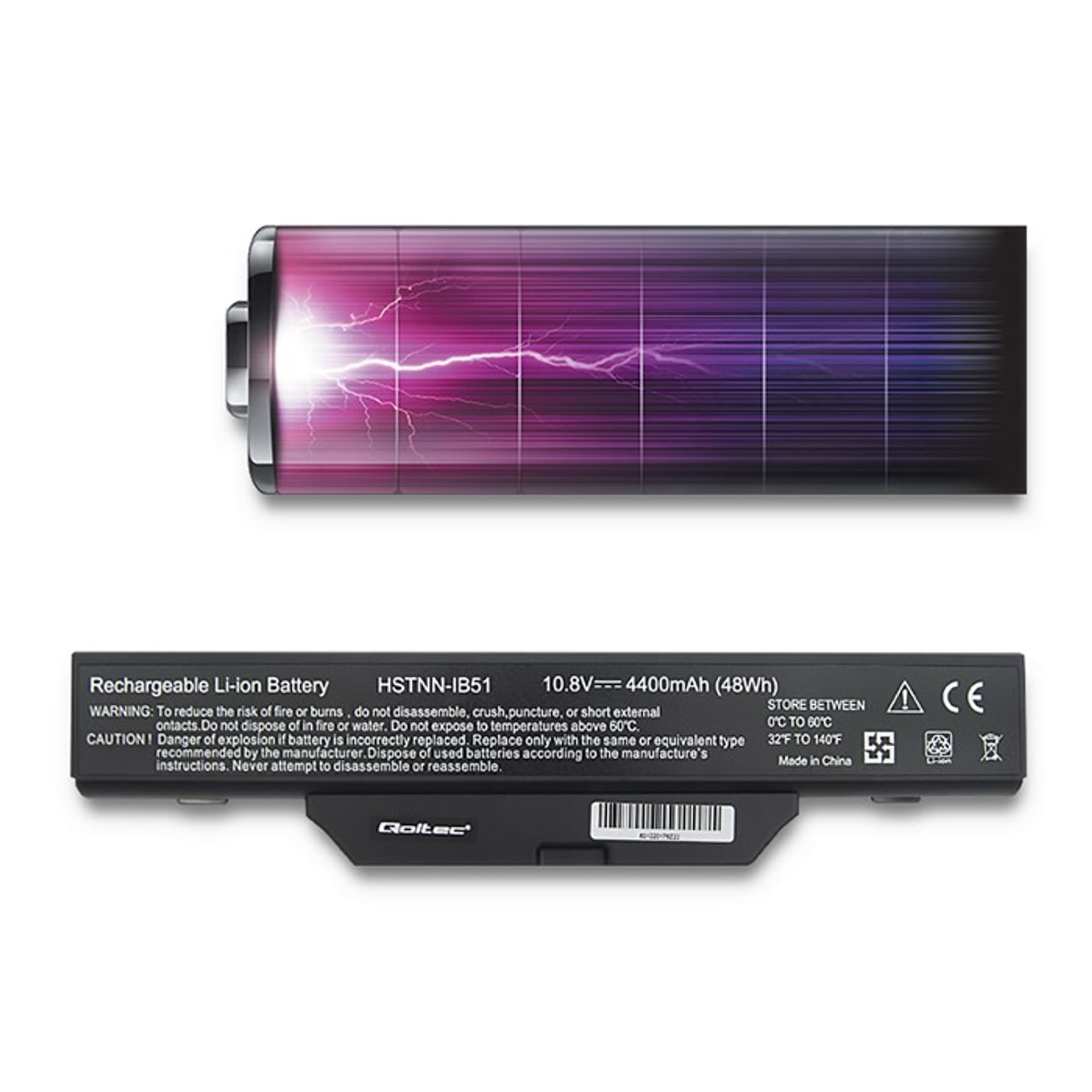 

Qoltec Bateria do HP 6720 4400mAh 10.8-11.1V