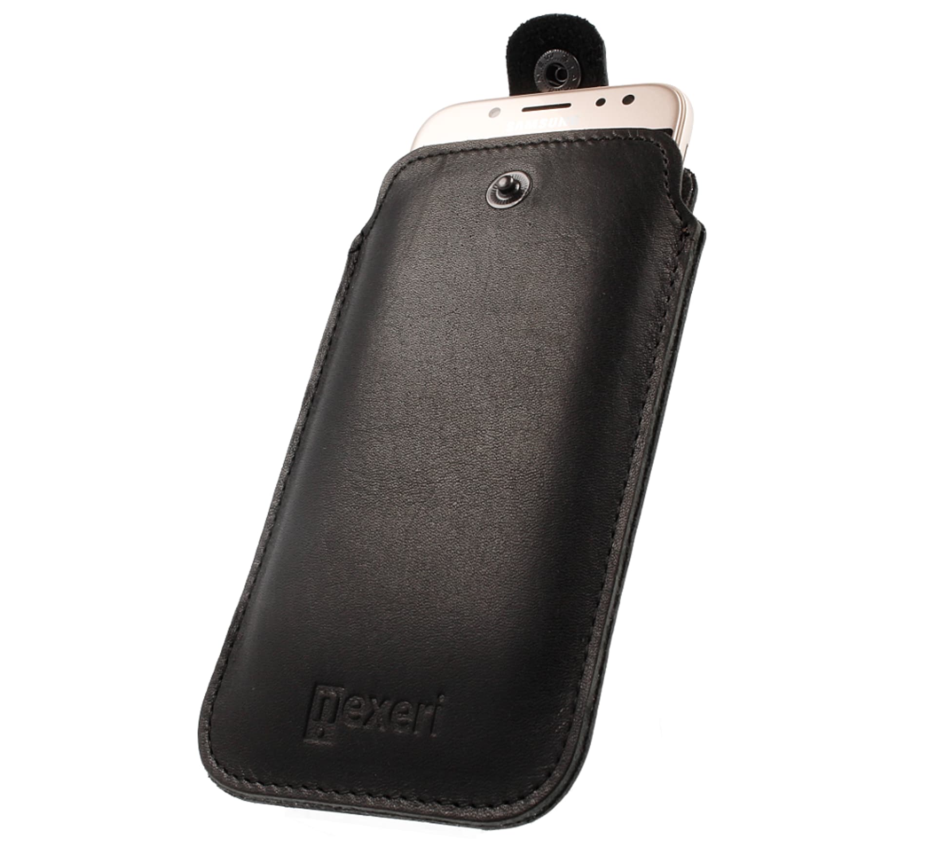 

Etui Wsuwka skórzana Nexeri Leather Pocket XXL SAMSUNG GALAXY A10 / M21 / S20+ / IPHONE 8+ PLUS czarne
