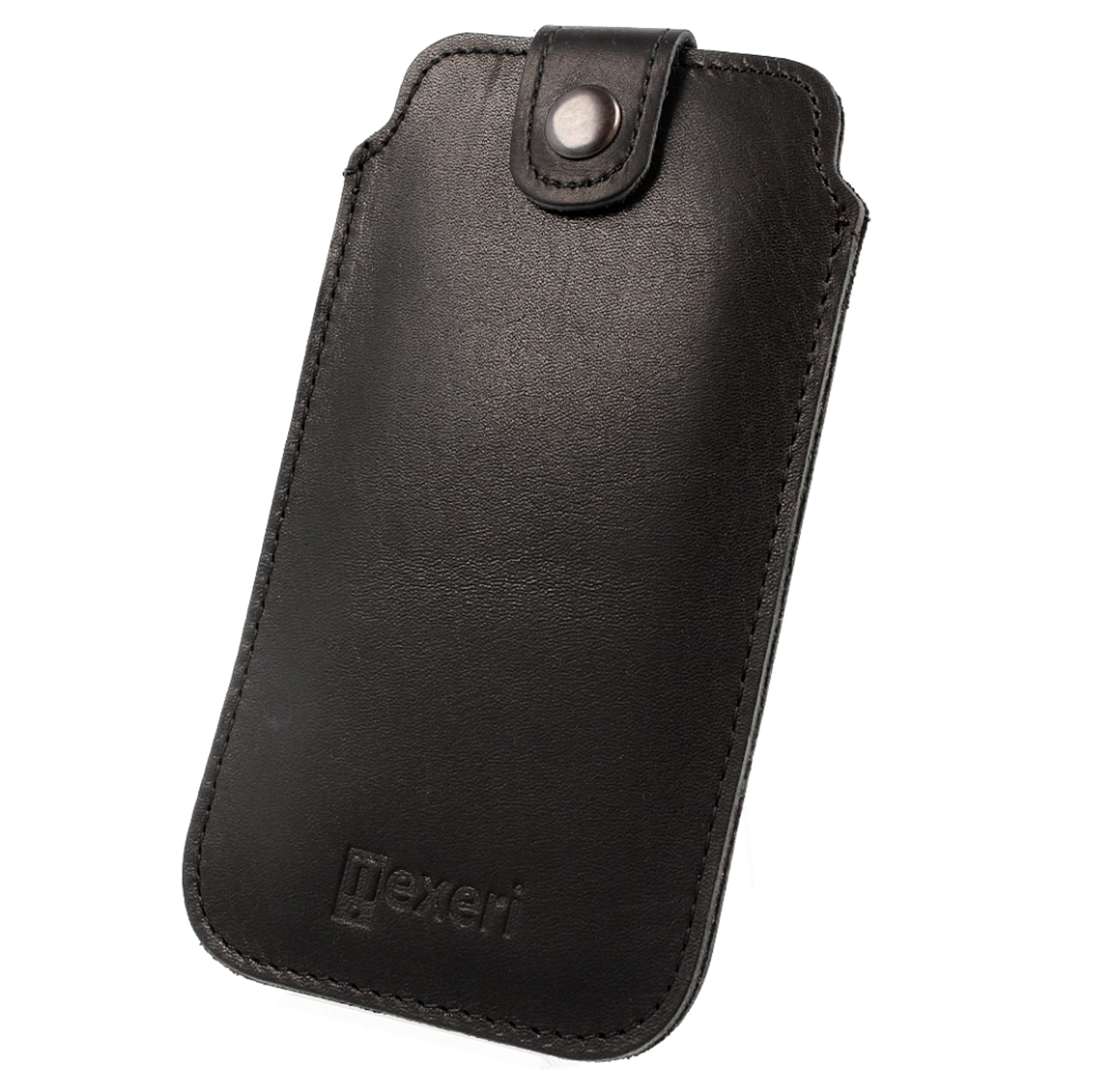 

Wsuwka IPHONE 13 / 13 PRO / 12 / 12 PRO Etui Skórzane Nexeri Leather Pocket XL czarna