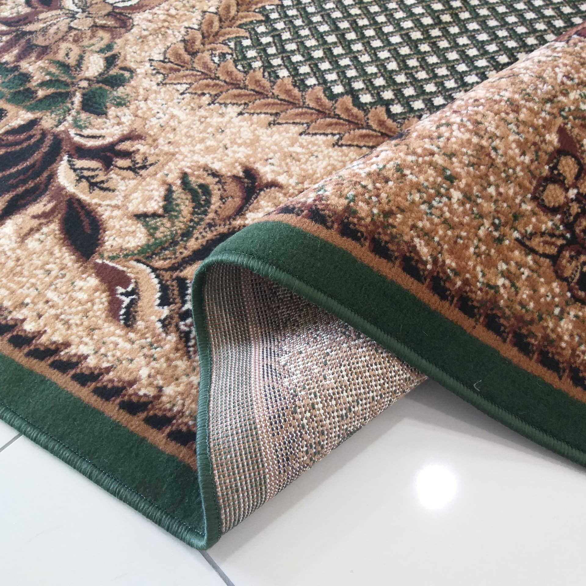 

Dywan owalny BCF Alfa 01 zielony zielony 200 x 300 cm