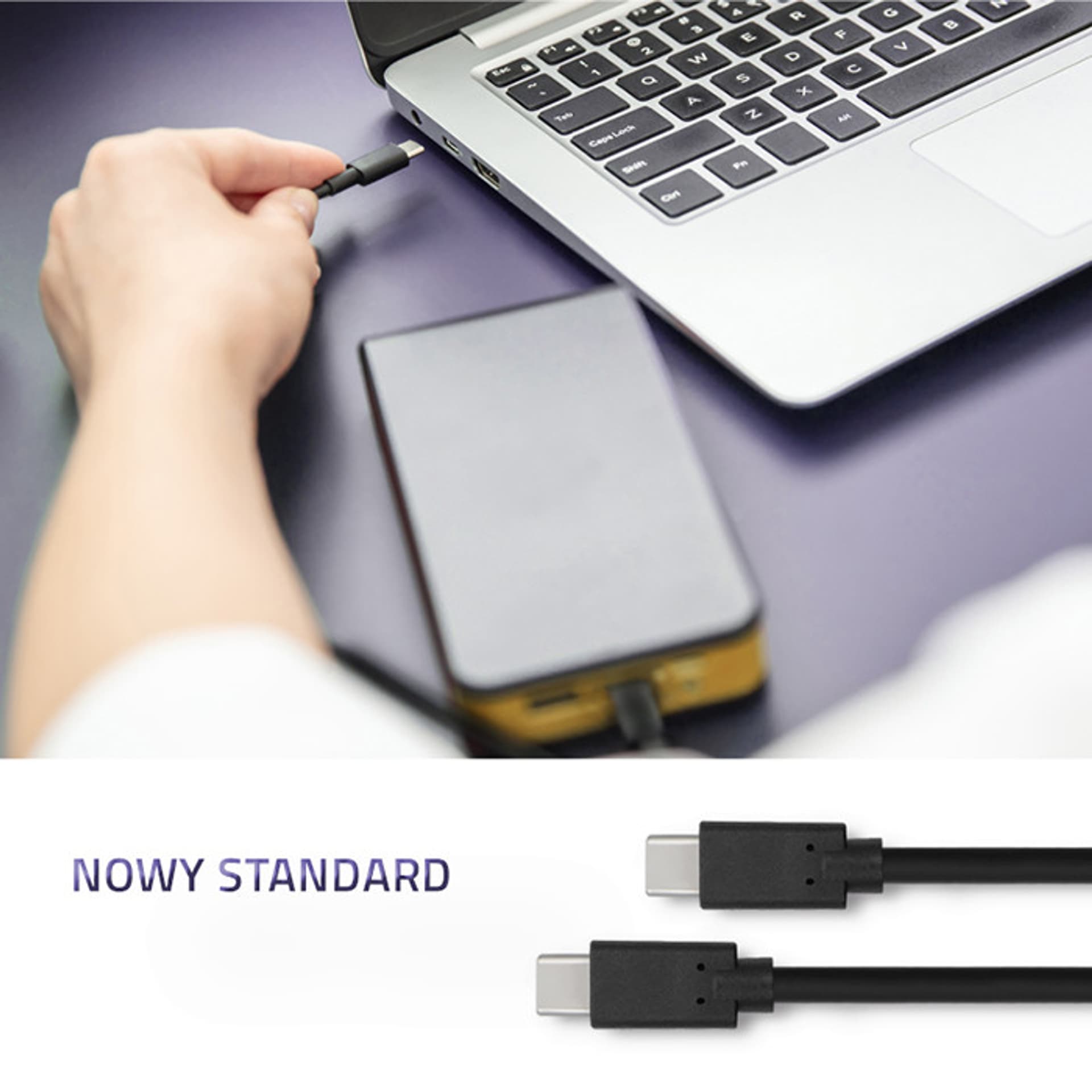

Qoltec Kabel USB 3.1 typ C męski USB 3.1 typ C męski 3m Czarny