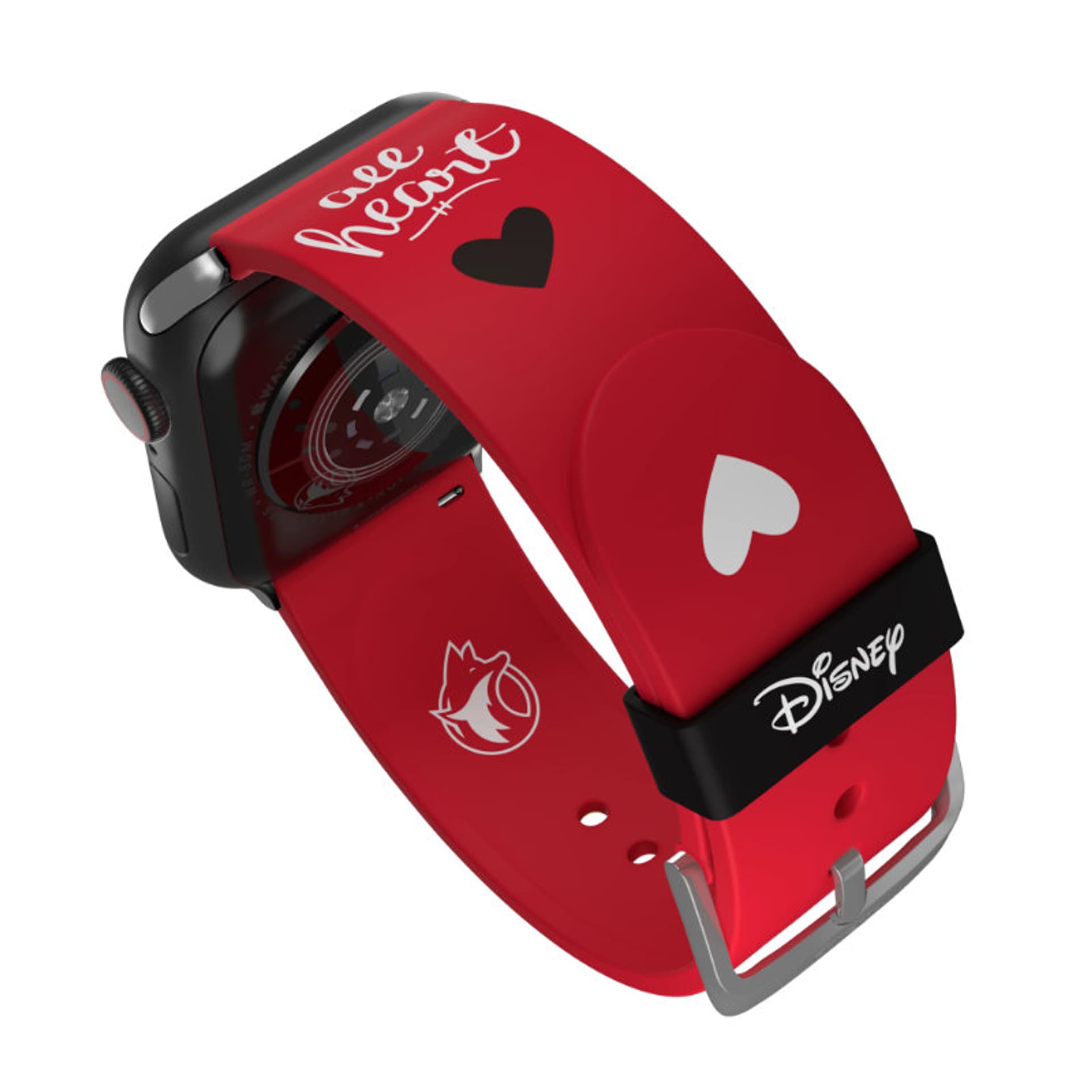 

Disney Minnie Mouse - Pasek do Apple Watch 38/40/41/42/44/45/49 mm (Classic Hearts)