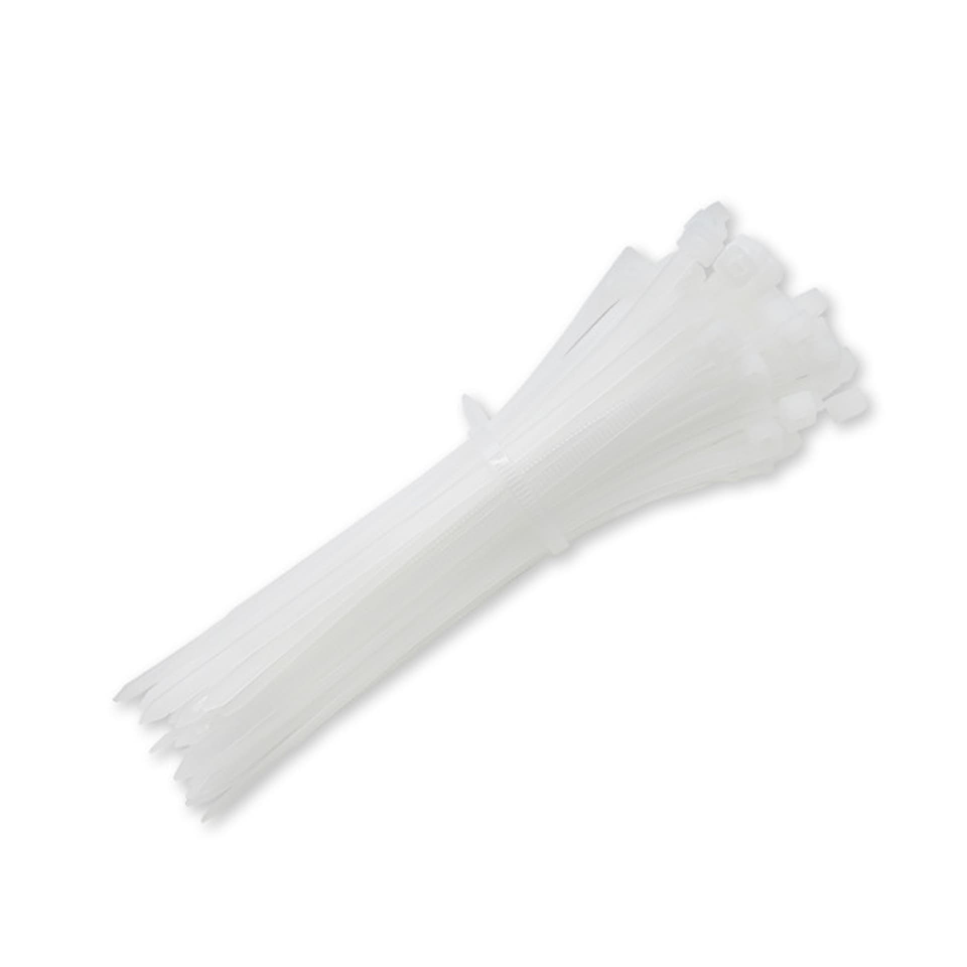 

Qoltec Opaski zaciskowe/trytytki 4.8 * 160mm Nylon UV Białe