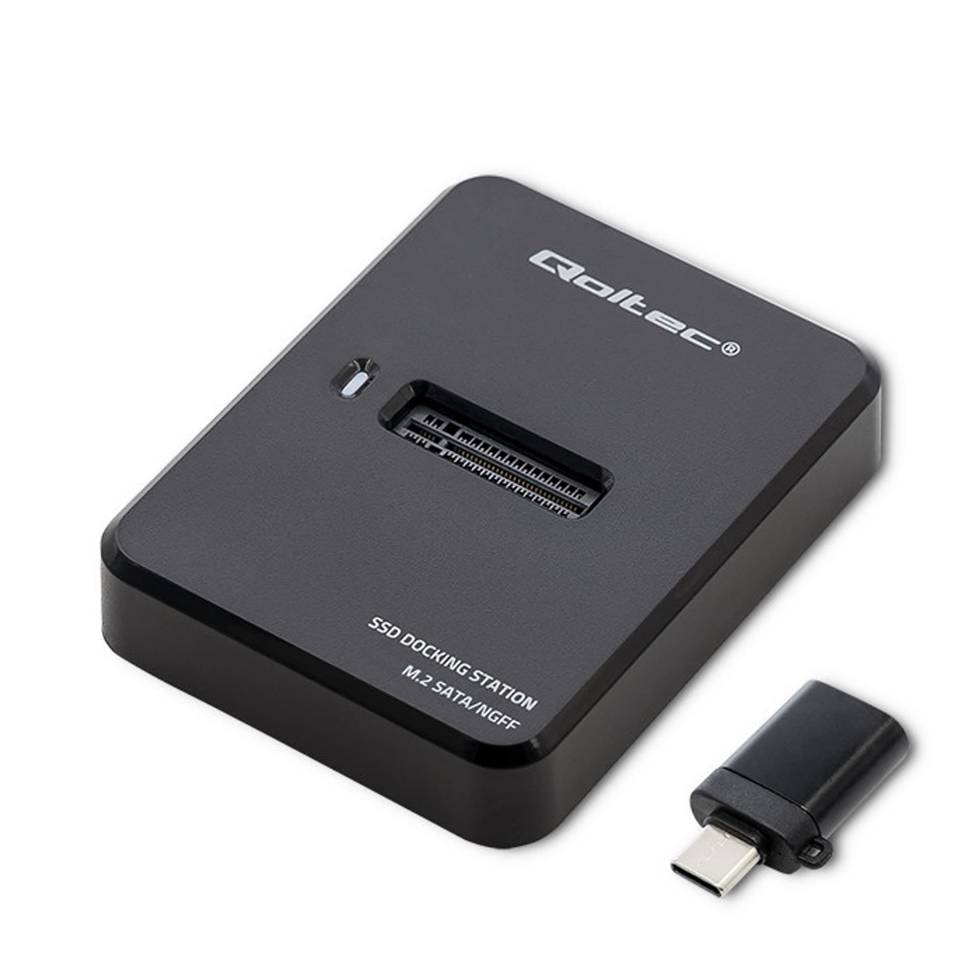 

Qoltec Stacja dokująca dysków SSD M.2 SATA NGFF USB 3.1