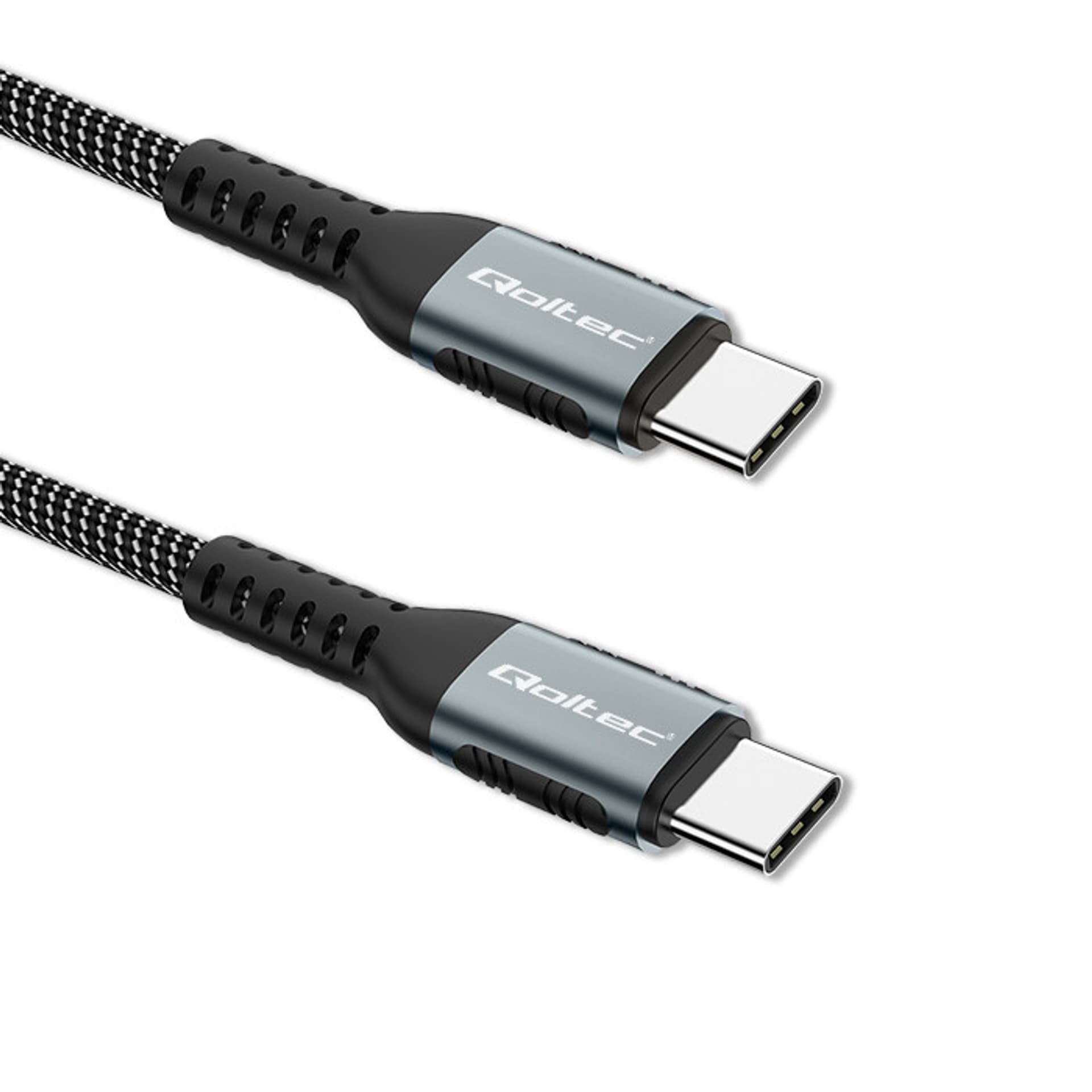

Qoltec Kabel USB 2.0 typ C USB 2.0 typ C 100W QC 3.0 PD 1.5m Czarny