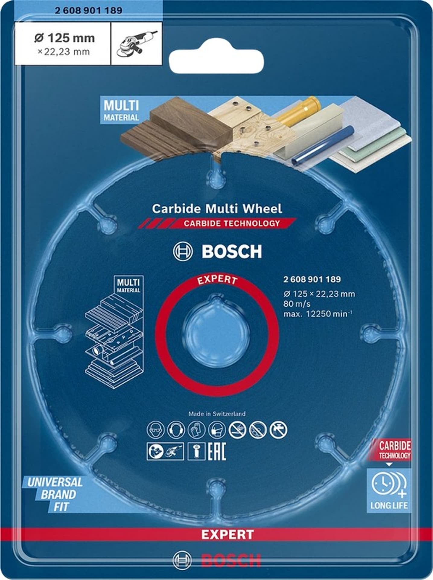 

TARCZA UNIWERSALNA EXPERT CARBIDE MULTI WHEEL CMW 125*22MM
