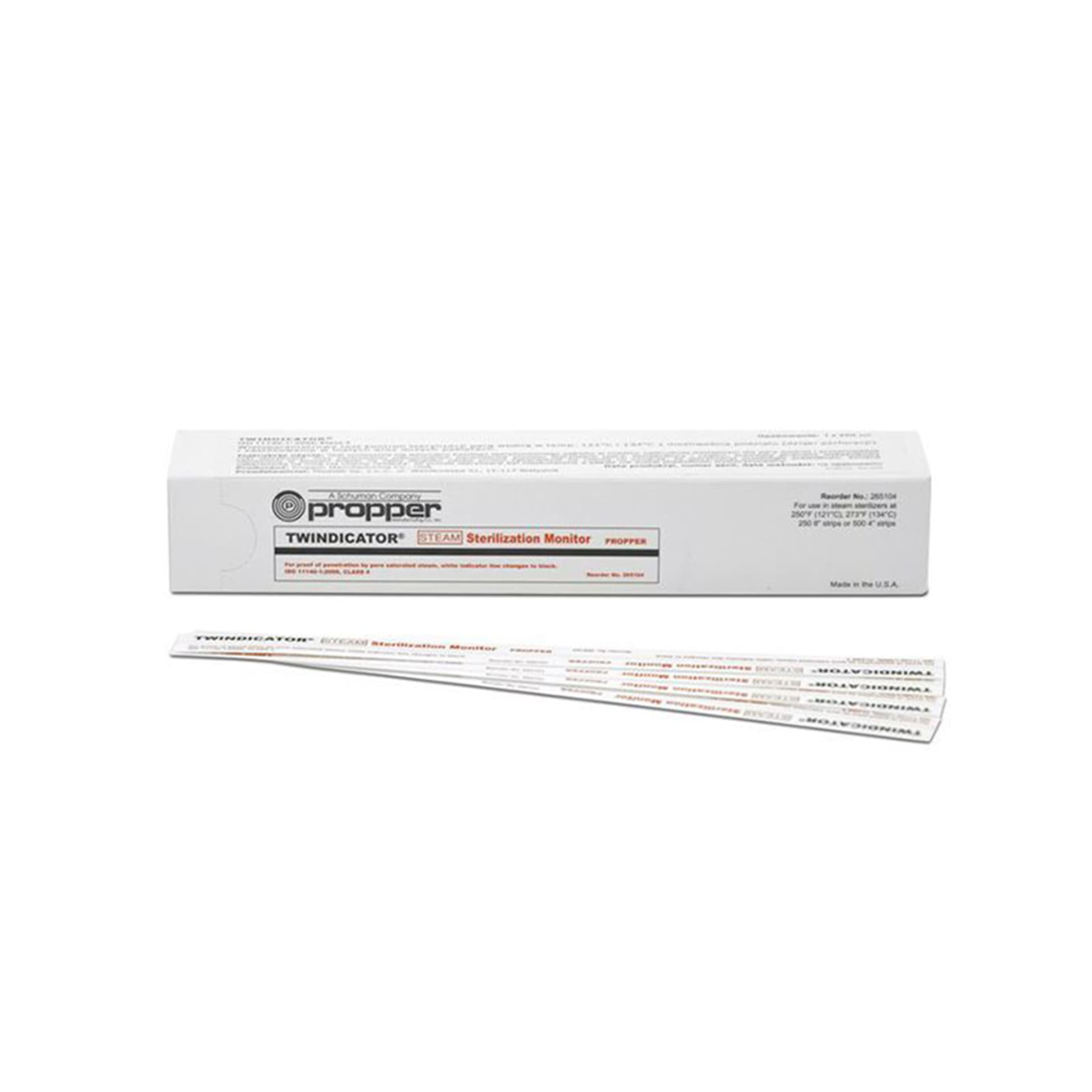 

Test sterylizacji do autoklawu twindicator 250/500 szt.