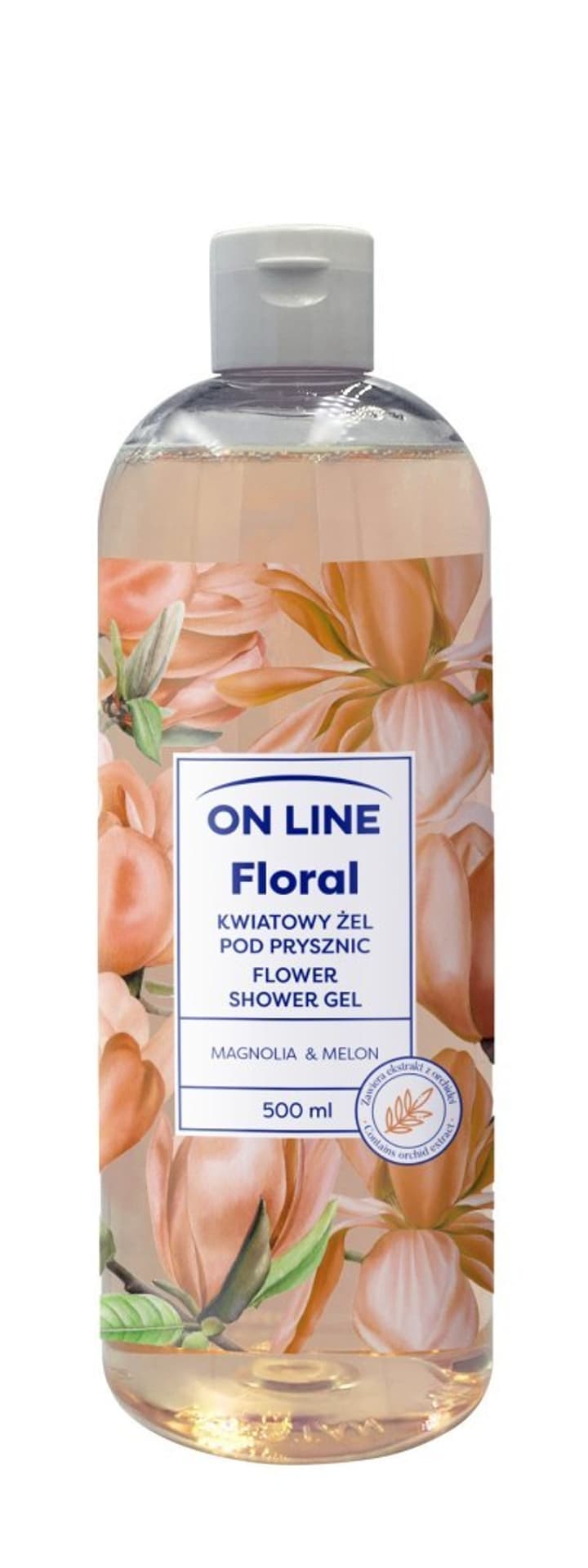 

ON LINE Floral Kwiatowy Żel pod prysznic - Magnolia & Melon 500ml