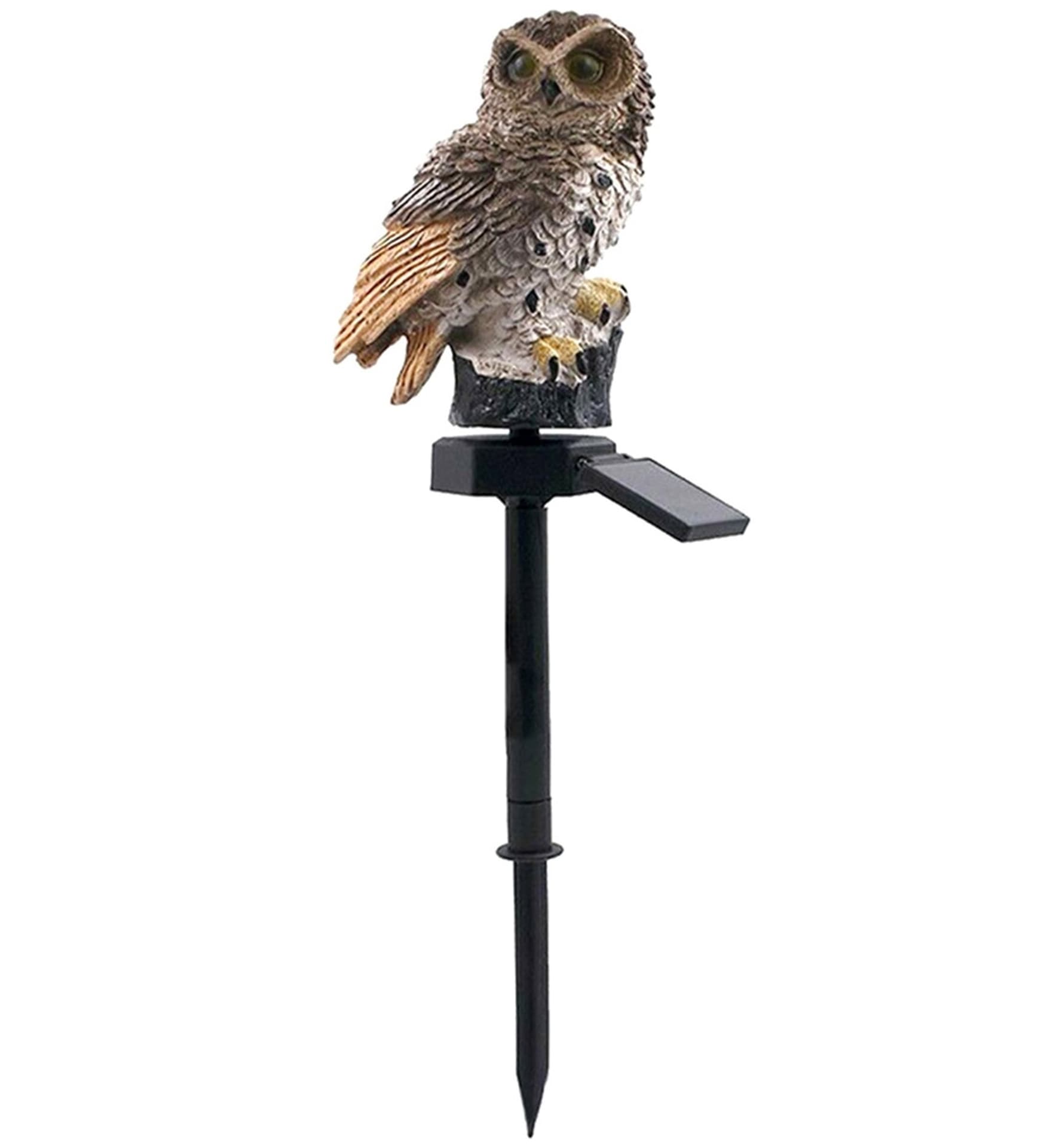 

ZD50I Lampa solarna led sowa brown