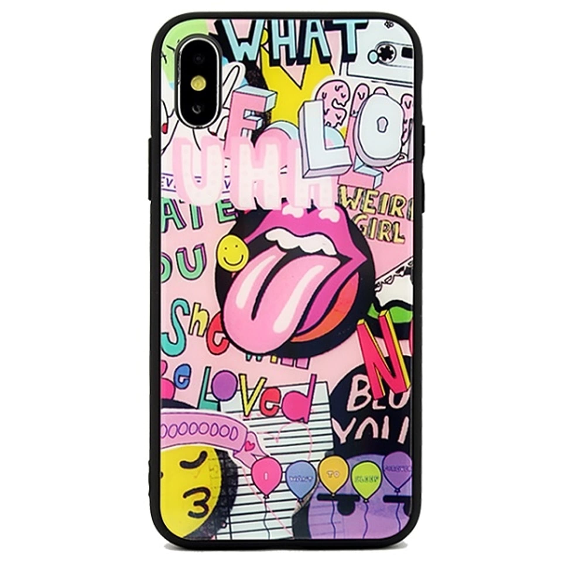 

Etui Glass iPhone 5/5S/SE wzór 2 (graffiti)