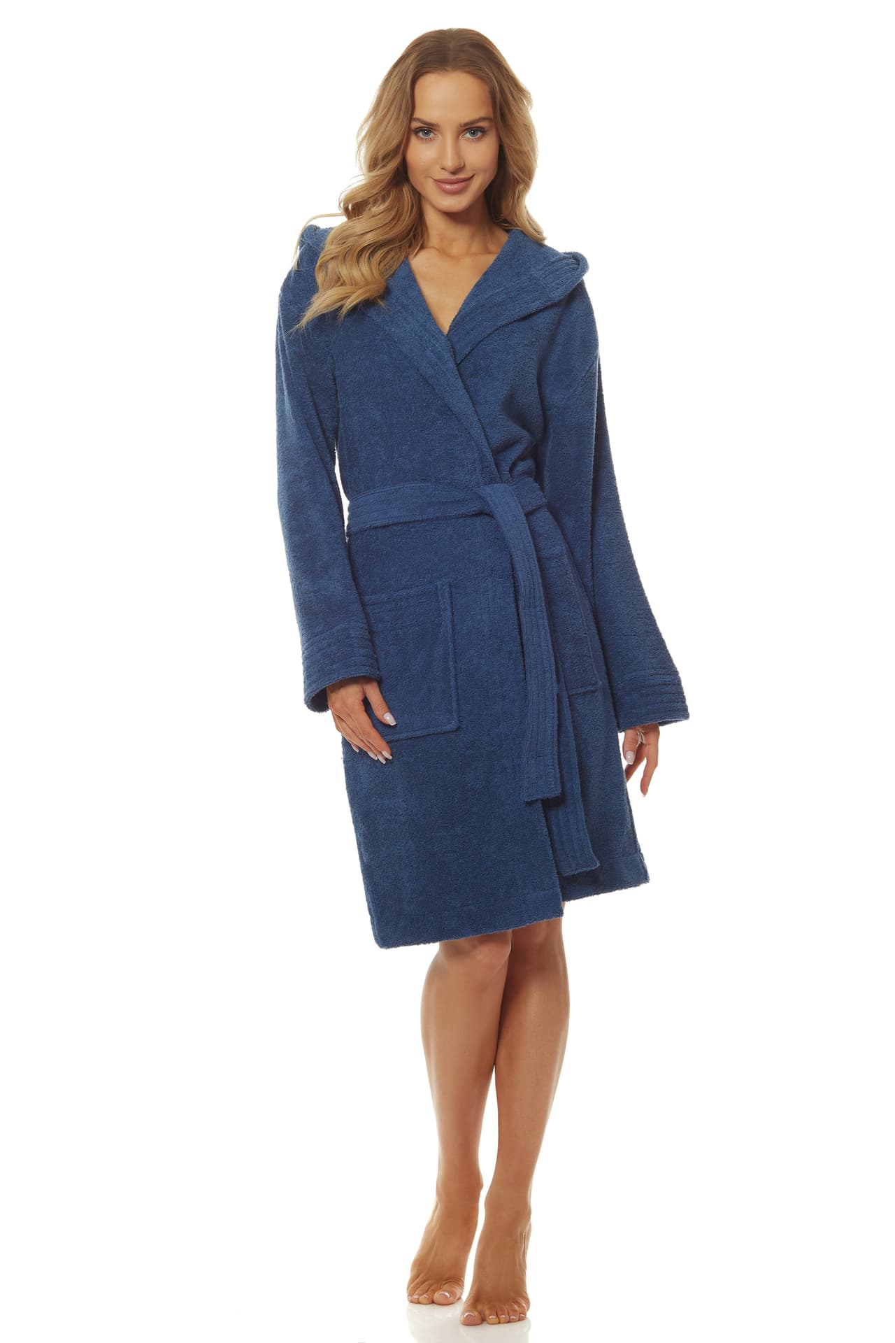 

Szlafrok 2101 Navy (Rozmiar S)