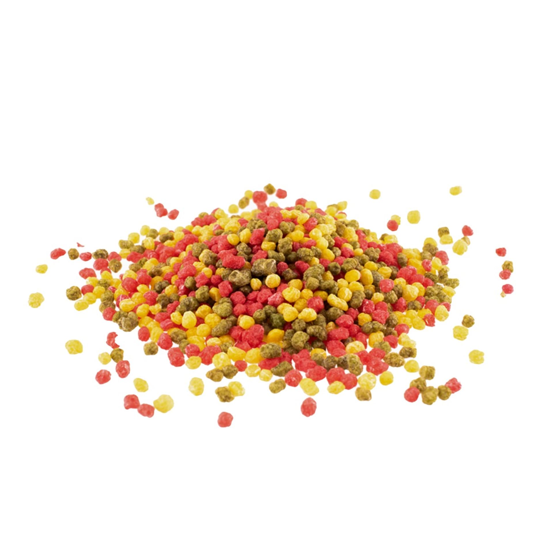 

Granulki mix Happet trójkolorowe 3l