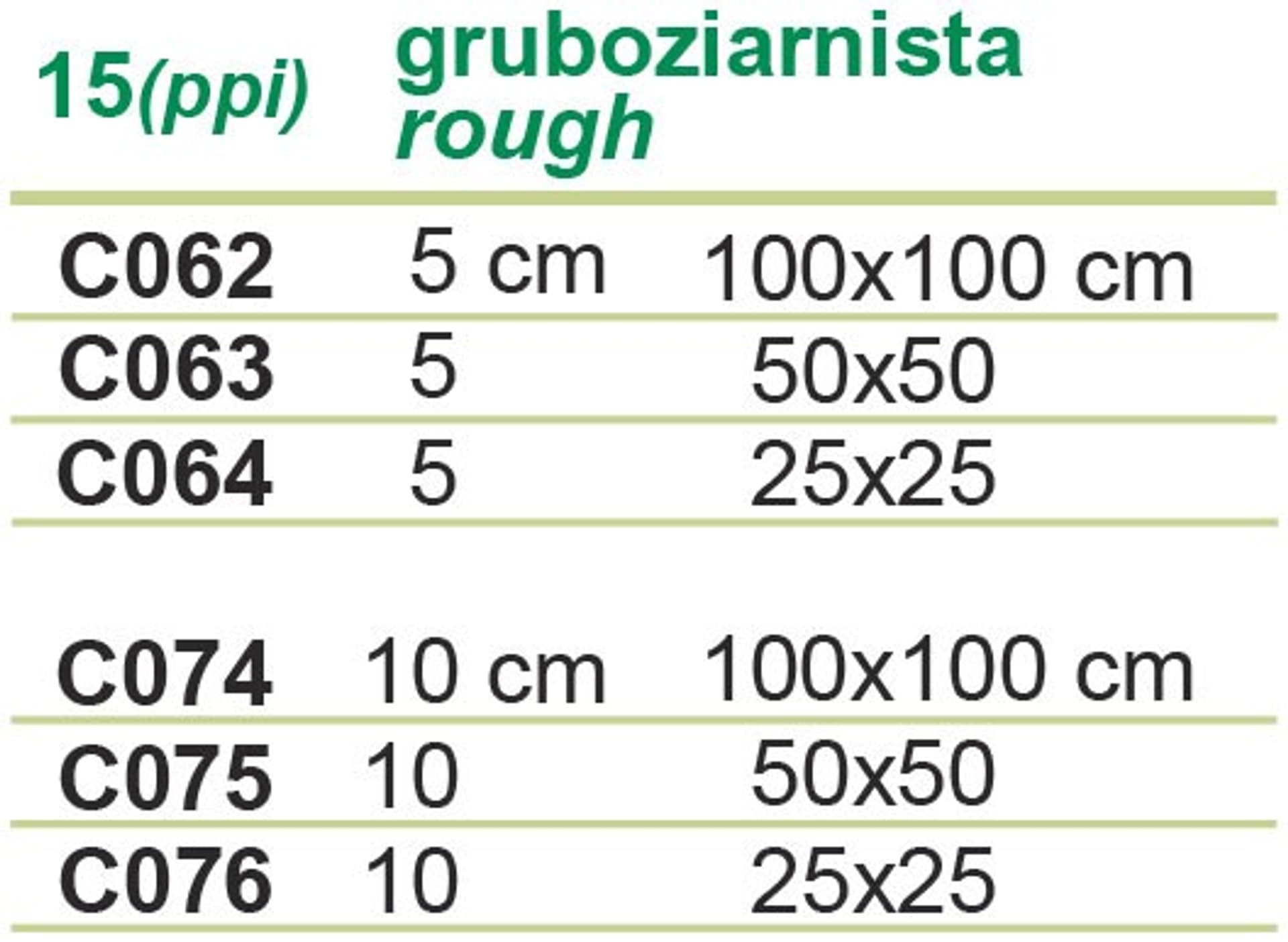 

Gąbka do filtra gruboziarnista 15ppi 50x50x10cm Happet